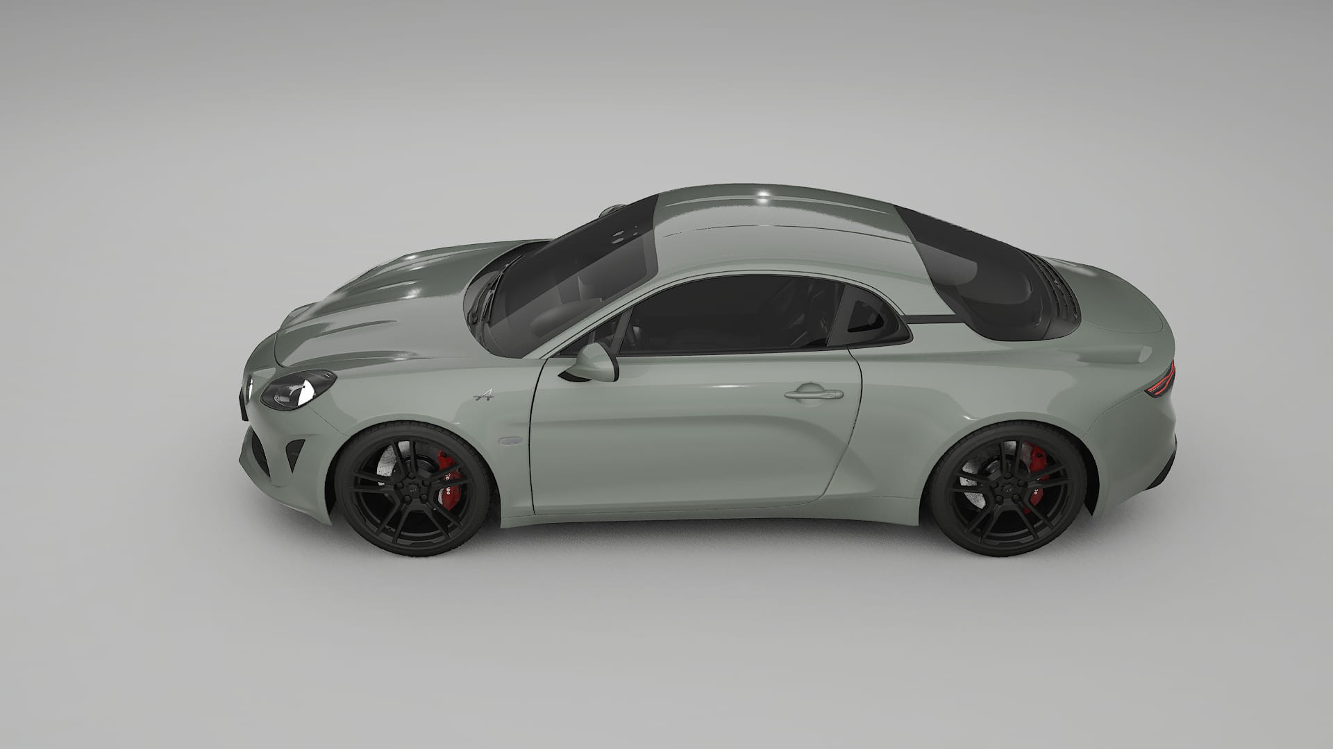 Renault Alpine A110 TPU Lakbeschermingsfolie | SLATE Kleurveranderende PPF – Volledig Voorgesneden Kit