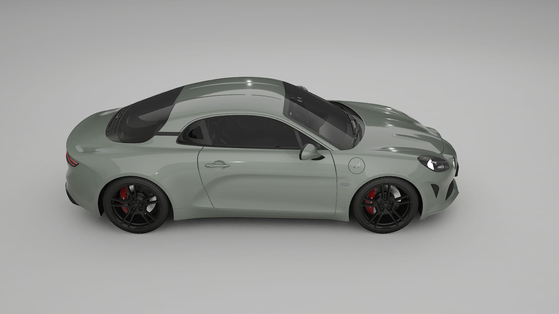 Renault Alpine A110 TPU Lakbeschermingsfolie | SLATE Kleurveranderende PPF – Volledig Voorgesneden Kit