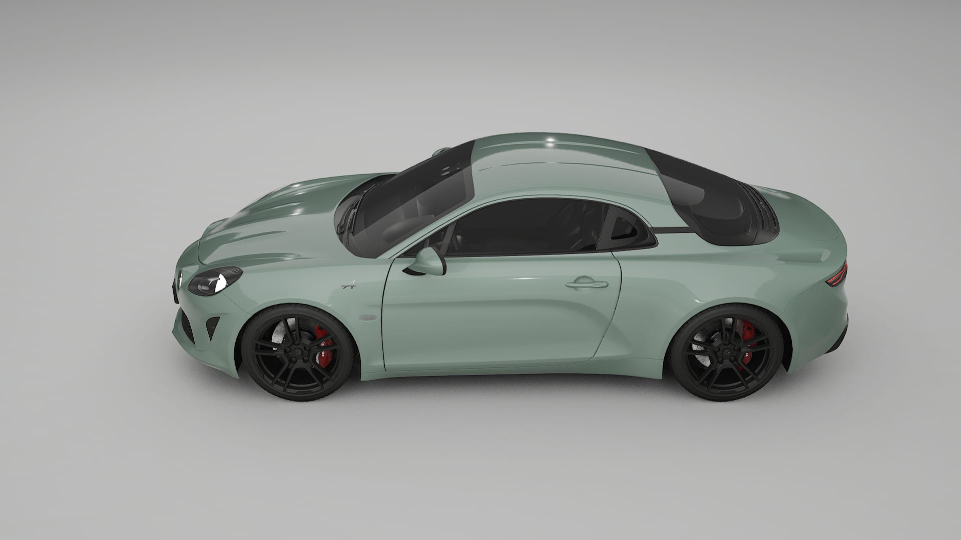 Renault Alpine A110 TPU Lakbeschermingsfolie | CINDER Kleurveranderende PPF – Volledig Voorgesneden Kit