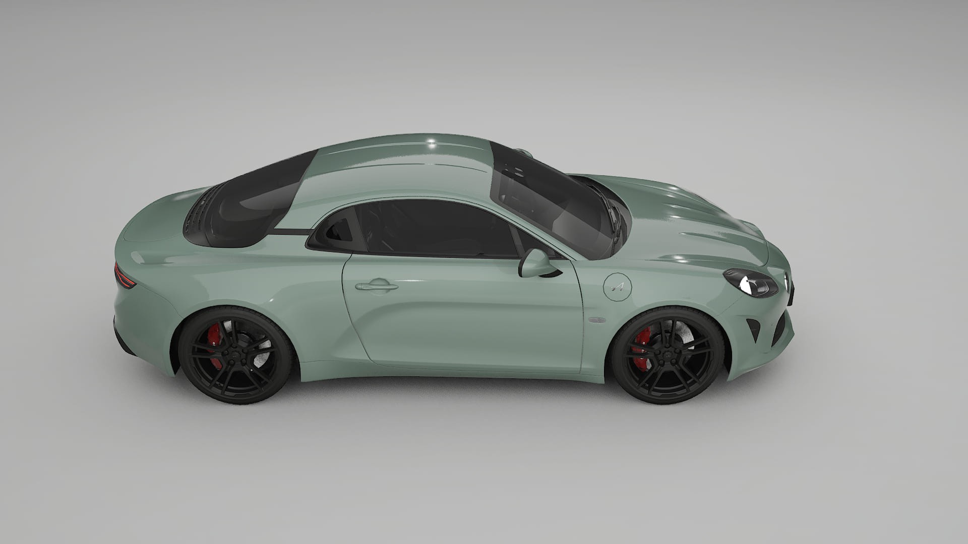 Renault Alpine A110 TPU Lakbeschermingsfolie | CINDER Kleurveranderende PPF – Volledig Voorgesneden Kit