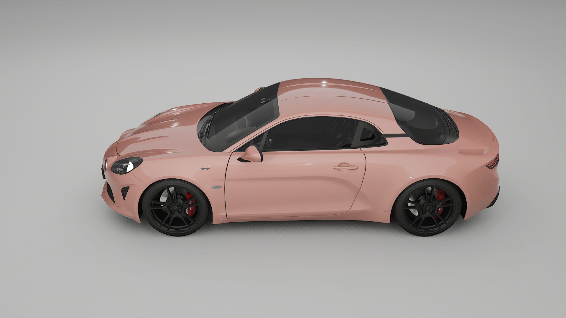 Renault Alpine A110 TPU Lakbeschermingsfolie | BLUSH Kleurveranderende PPF – Volledig Voorgesneden Kit