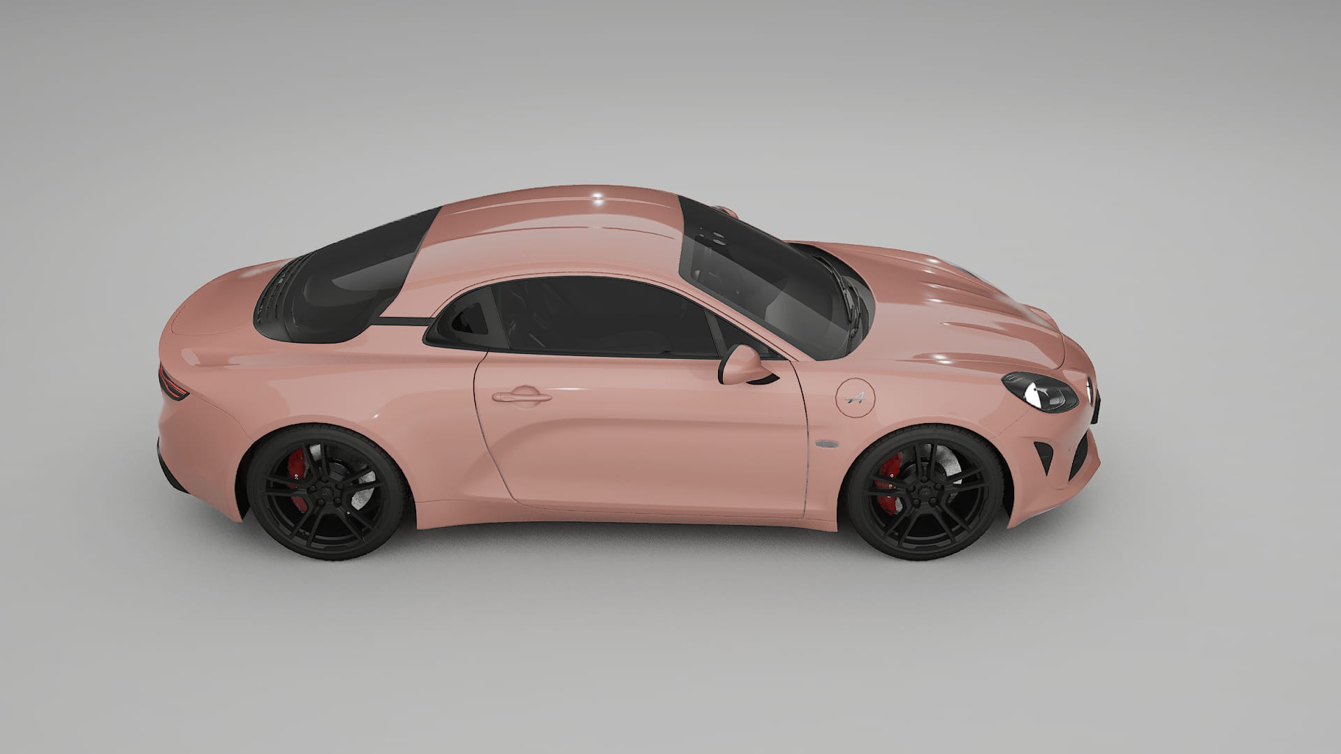 Renault Alpine A110 TPU Lakbeschermingsfolie | BLUSH Kleurveranderende PPF – Volledig Voorgesneden Kit
