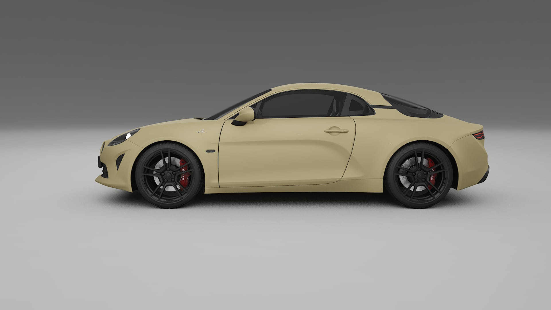 Renault Alpine A110 TPU Lakbeschermingsfolie | SAND Kleurveranderende PPF – Volledig Voorgesneden Kit