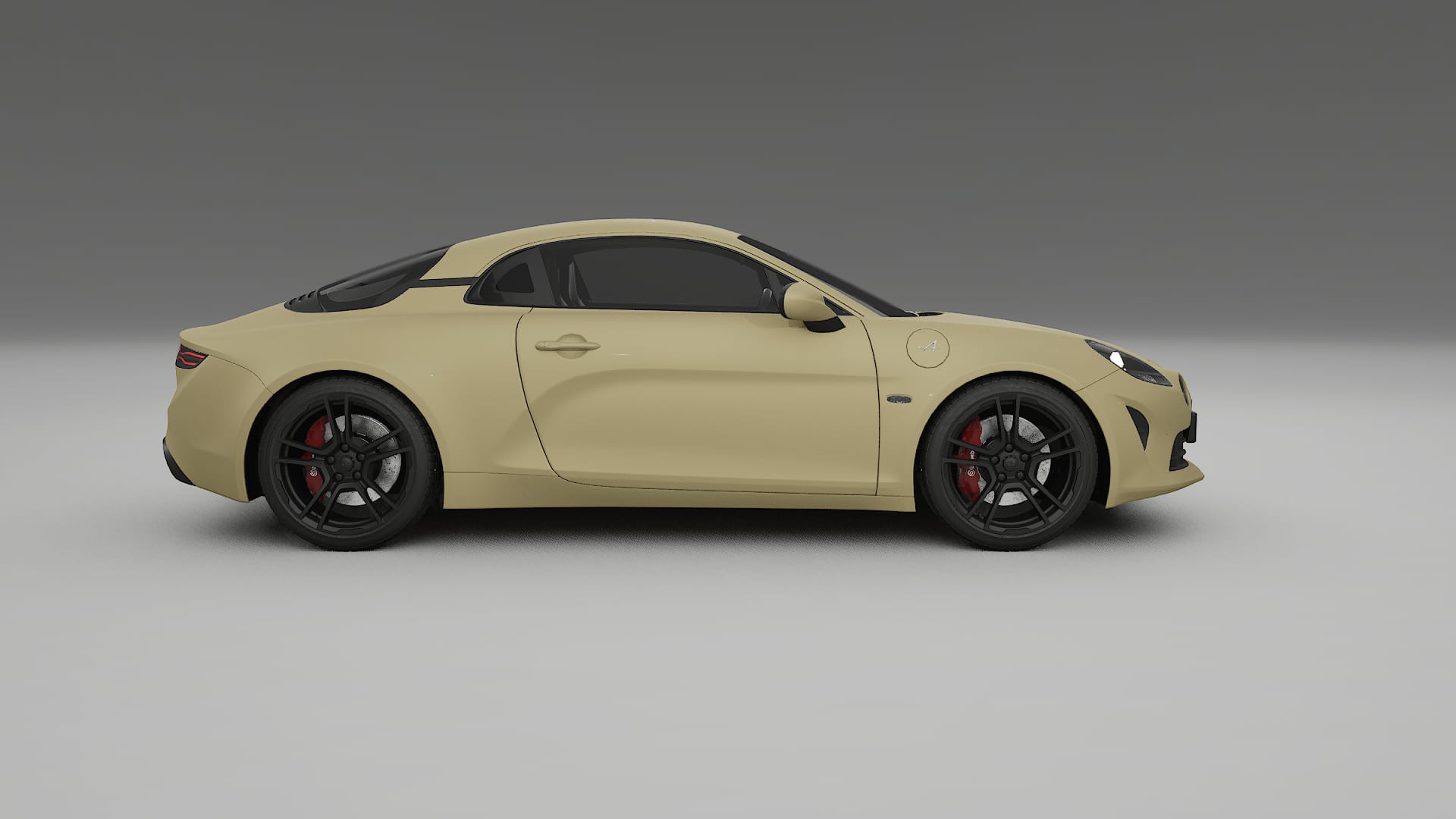 Renault Alpine A110 TPU Lakbeschermingsfolie | SAND Kleurveranderende PPF – Volledig Voorgesneden Kit