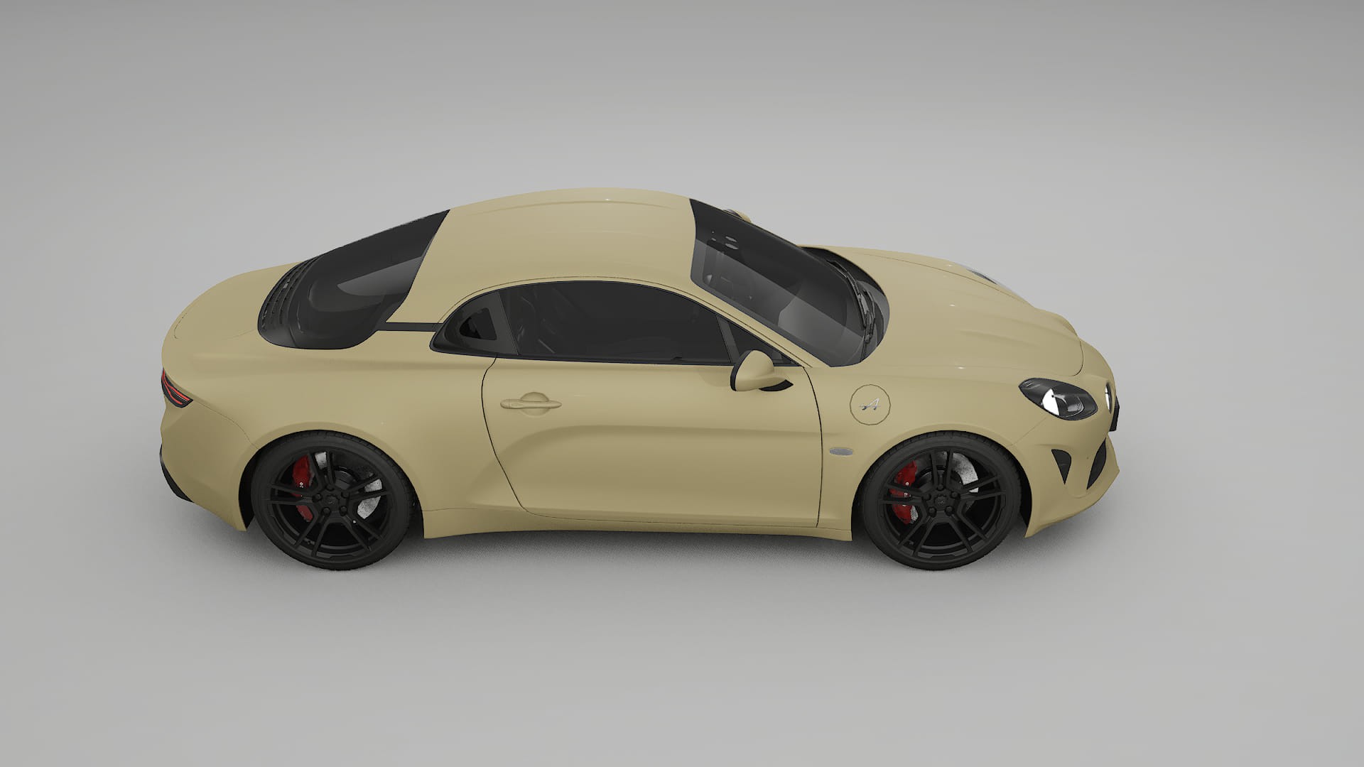 Renault Alpine A110 TPU Lakbeschermingsfolie | SAND Kleurveranderende PPF – Volledig Voorgesneden Kit