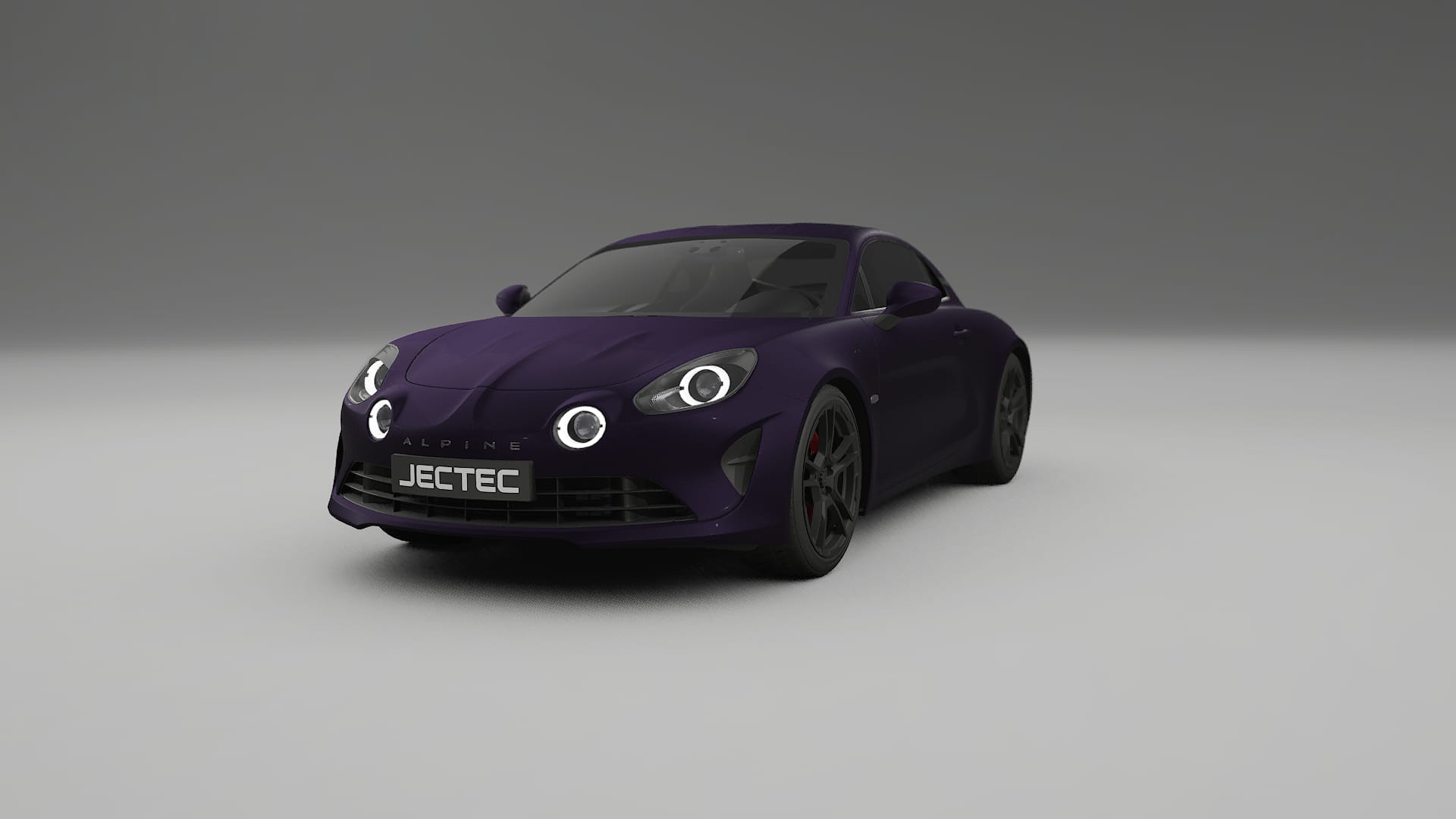Renault Alpine A110 TPU Lakbeschermingsfolie | VIOLET Kleurveranderende PPF – Volledig Voorgesneden Kit