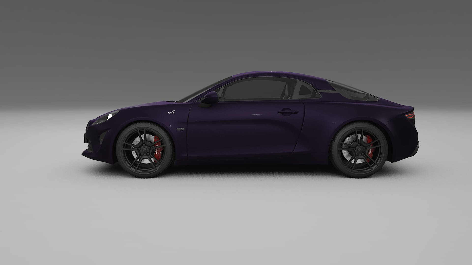 Renault Alpine A110 TPU Lakbeschermingsfolie | VIOLET Kleurveranderende PPF – Volledig Voorgesneden Kit