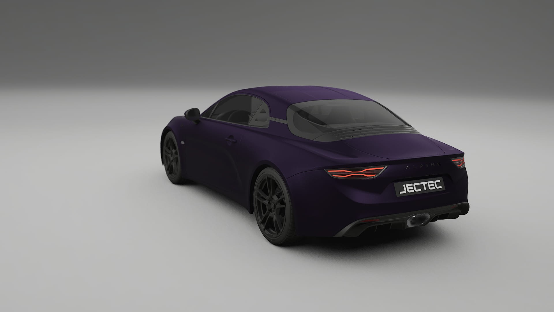 Renault Alpine A110 TPU Lakbeschermingsfolie | VIOLET Kleurveranderende PPF – Volledig Voorgesneden Kit