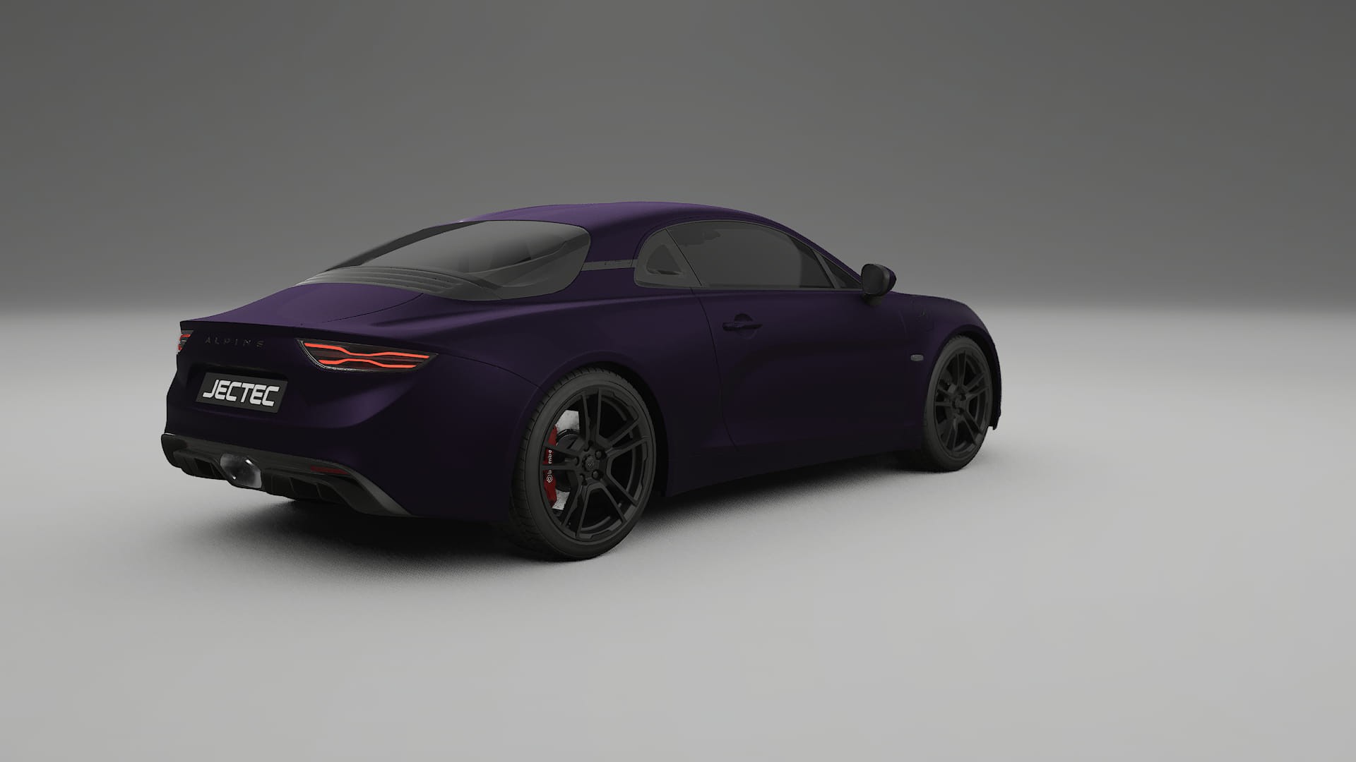Renault Alpine A110 TPU Lakbeschermingsfolie | VIOLET Kleurveranderende PPF – Volledig Voorgesneden Kit