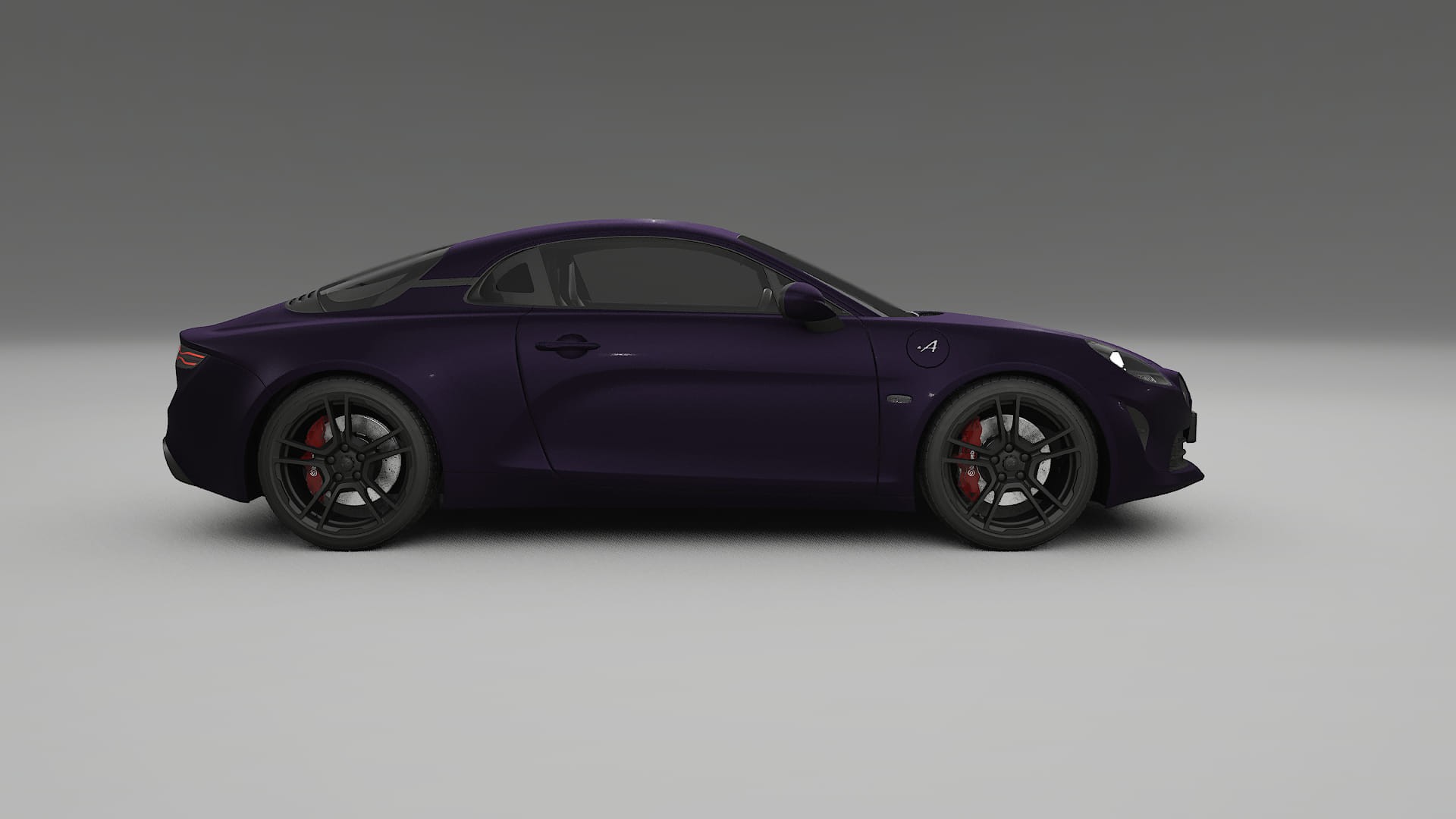 Renault Alpine A110 TPU Lakbeschermingsfolie | VIOLET Kleurveranderende PPF – Volledig Voorgesneden Kit