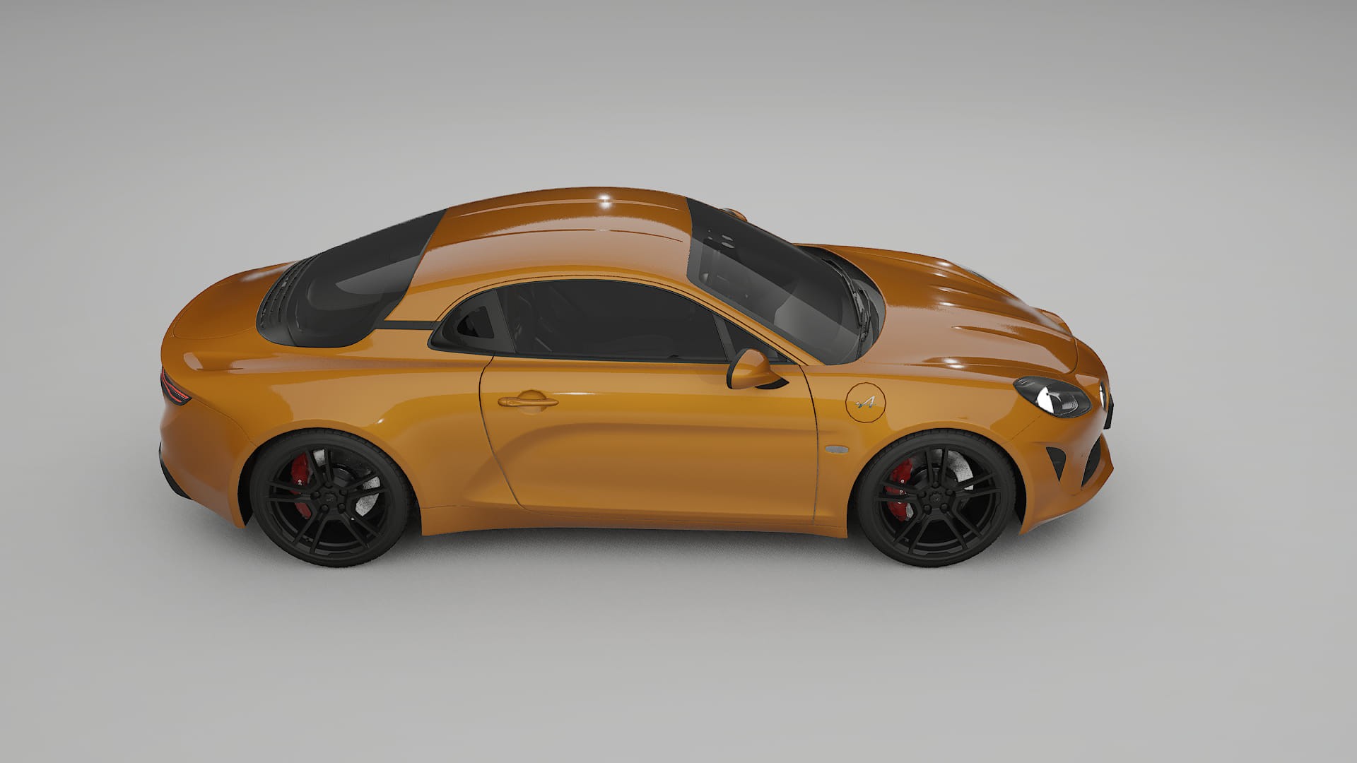 Renault Alpine A110 TPU Lakbeschermingsfolie | DAISY Kleurveranderende PPF – Volledig Voorgesneden Kit