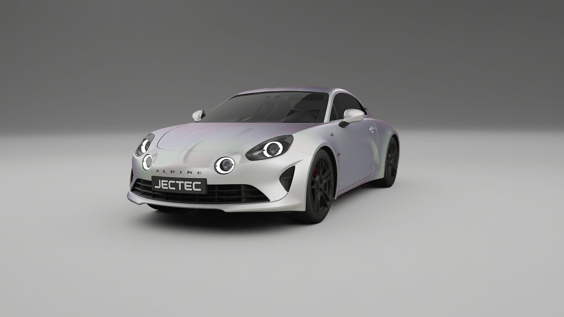 Renault Alpine A110 TPU Lakbeschermingsfolie | NEBULA Kleurveranderende PPF – Volledig Voorgesneden Kit