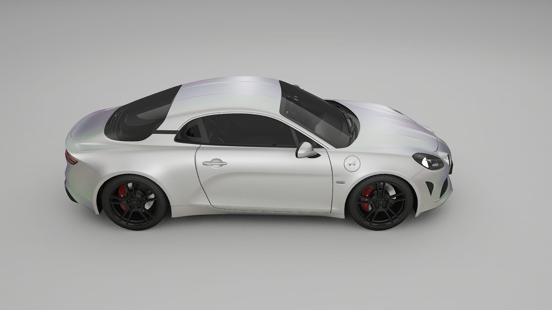 Renault Alpine A110 TPU Lakbeschermingsfolie | NEBULA Kleurveranderende PPF – Volledig Voorgesneden Kit