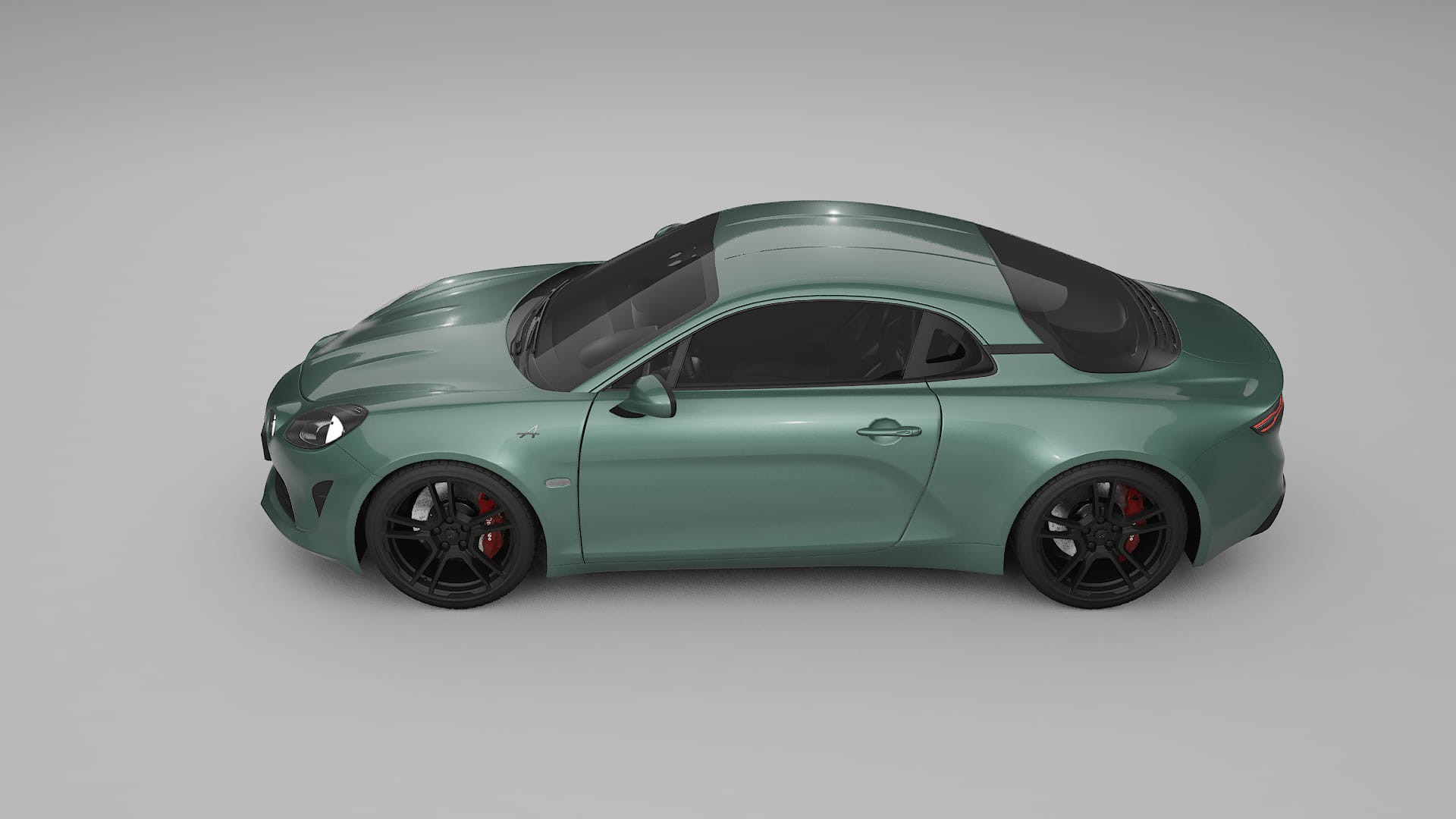 Renault Alpine A110 TPU Lakbeschermingsfolie | EVERGREEN Kleurveranderende PPF – Volledig Voorgesneden Kit