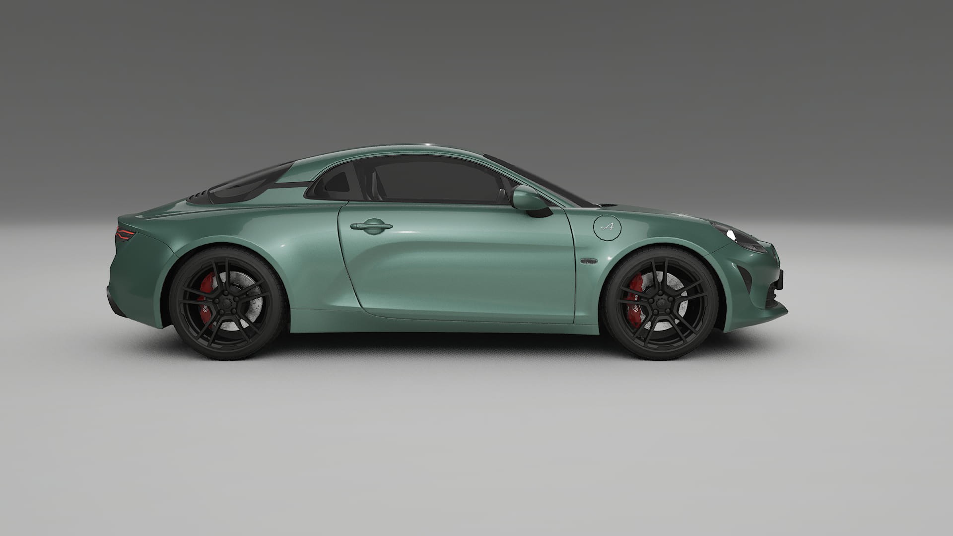 Renault Alpine A110 TPU Lakbeschermingsfolie | EVERGREEN Kleurveranderende PPF – Volledig Voorgesneden Kit