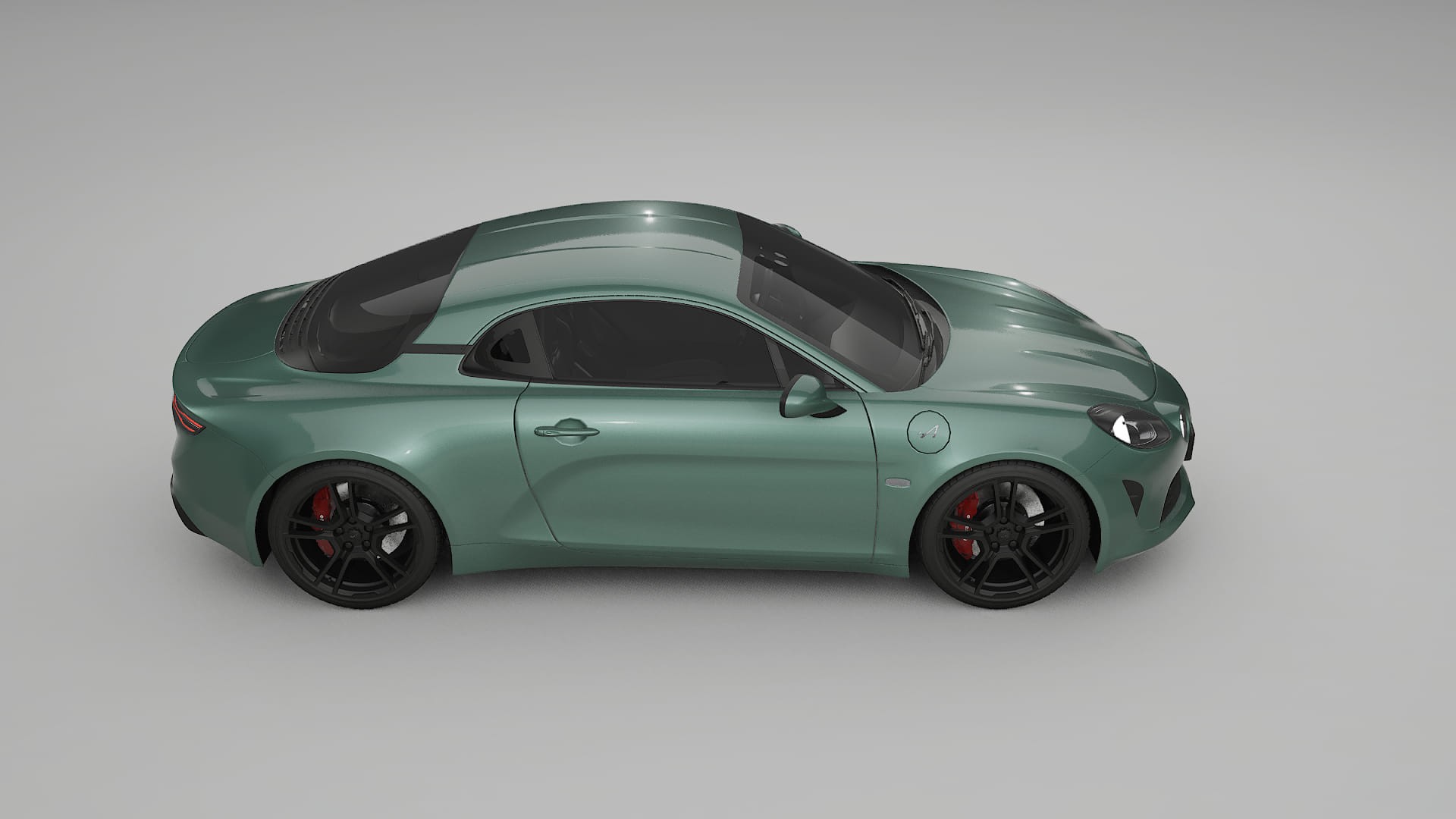 Renault Alpine A110 TPU Lakbeschermingsfolie | EVERGREEN Kleurveranderende PPF – Volledig Voorgesneden Kit