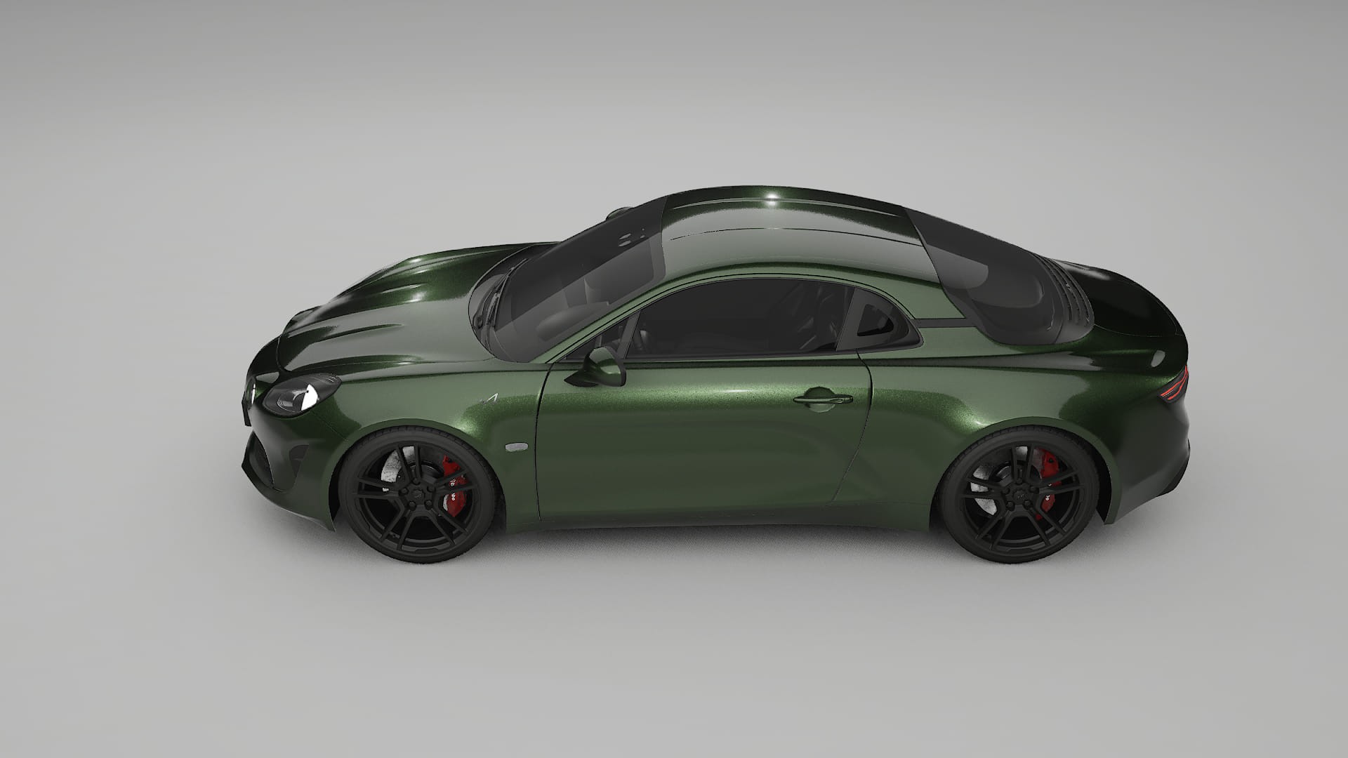 Renault Alpine A110 TPU Lakbeschermingsfolie | LAGOON Kleurveranderende PPF – Volledig Voorgesneden Kit