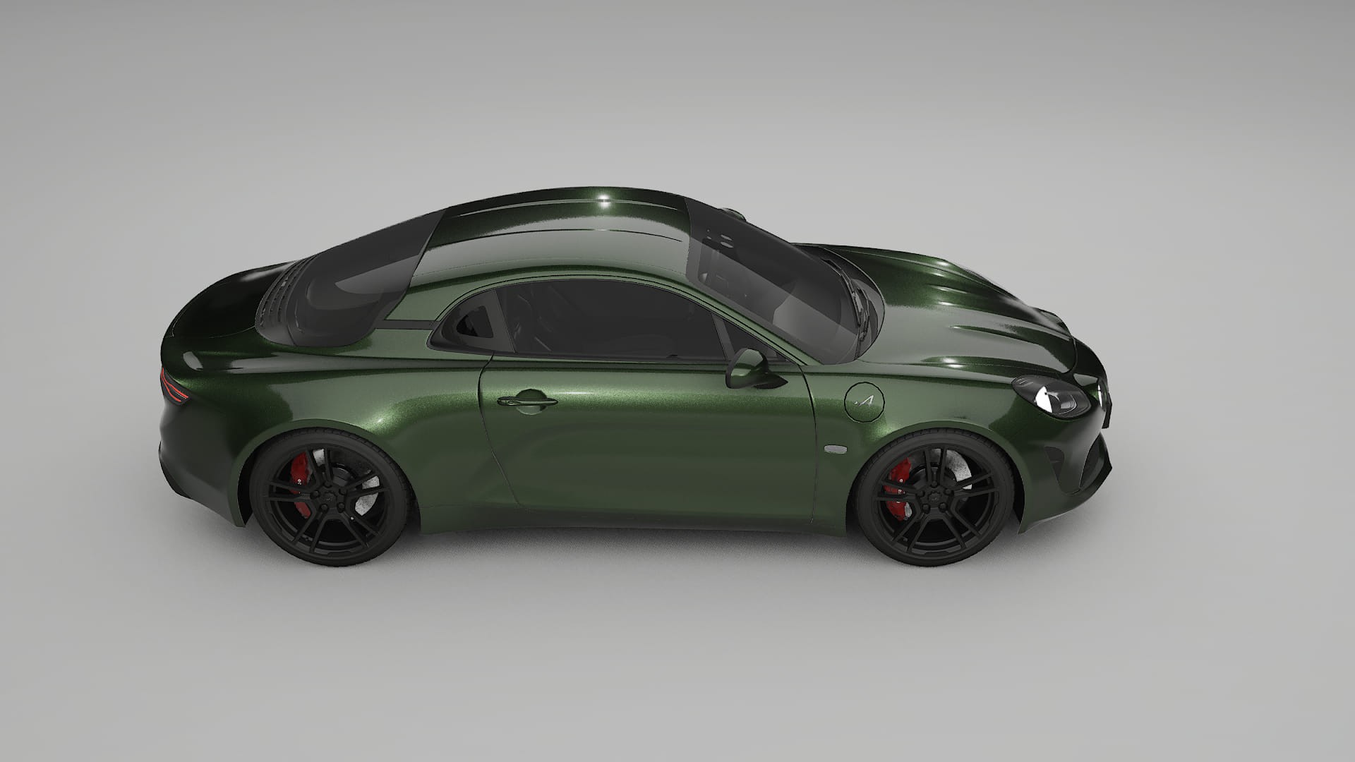 Renault Alpine A110 TPU Lakbeschermingsfolie | LAGOON Kleurveranderende PPF – Volledig Voorgesneden Kit