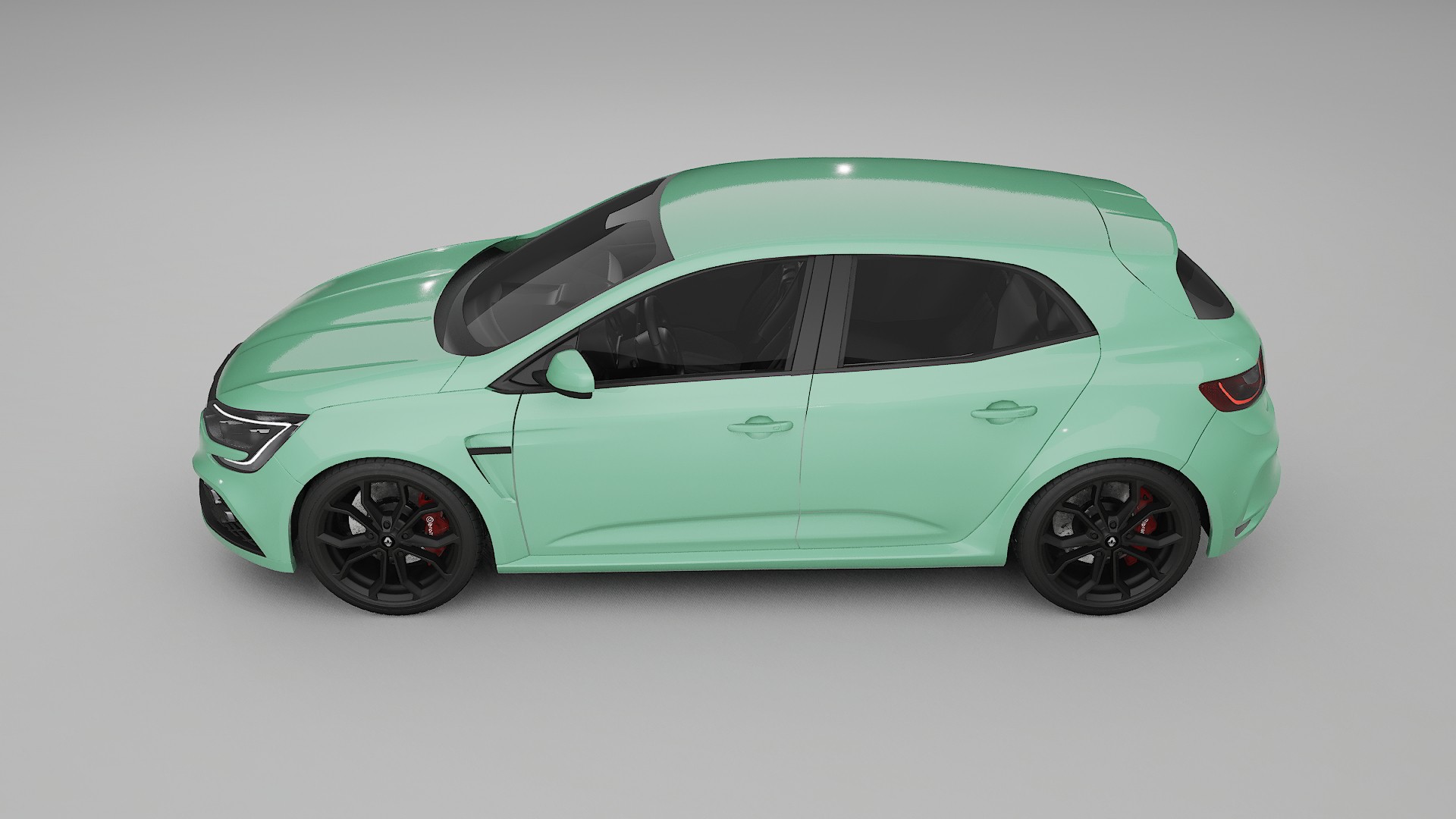 Renault Megane RS IV TPU Lakbeschermingsfolie | DUSTY Kleurveranderende PPF – Volledig Voorgesneden Kit