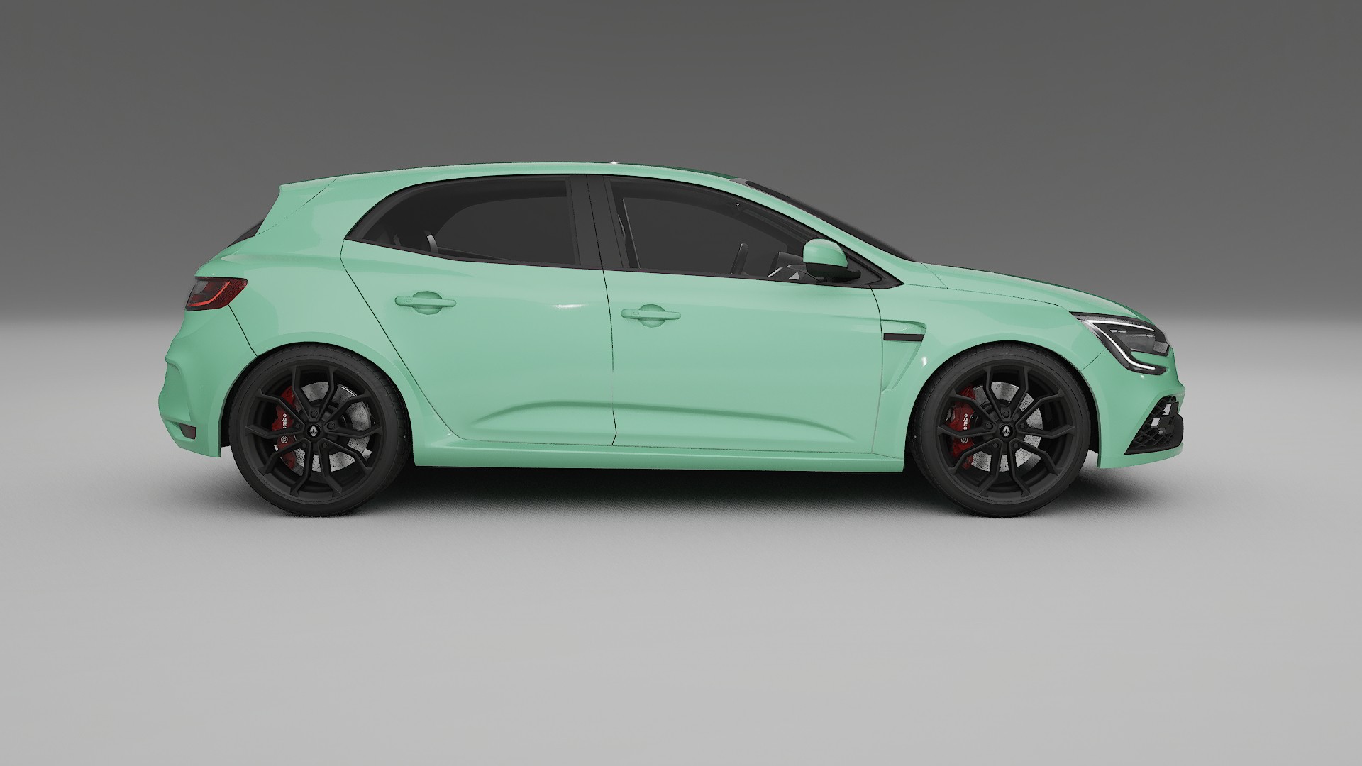 Renault Megane RS IV TPU Lakbeschermingsfolie | DUSTY Kleurveranderende PPF – Volledig Voorgesneden Kit