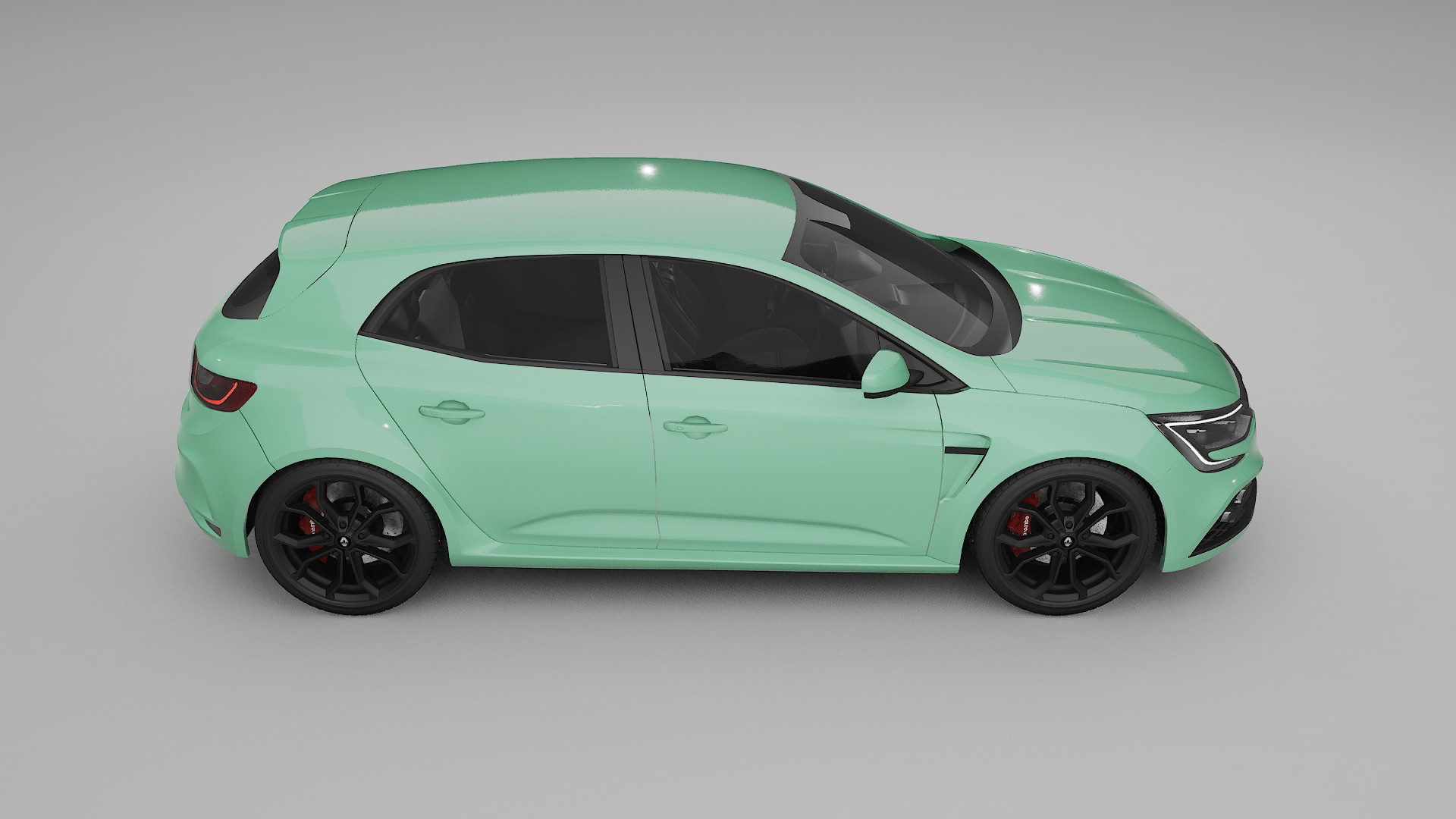 Renault Megane RS IV TPU Lakbeschermingsfolie | DUSTY Kleurveranderende PPF – Volledig Voorgesneden Kit