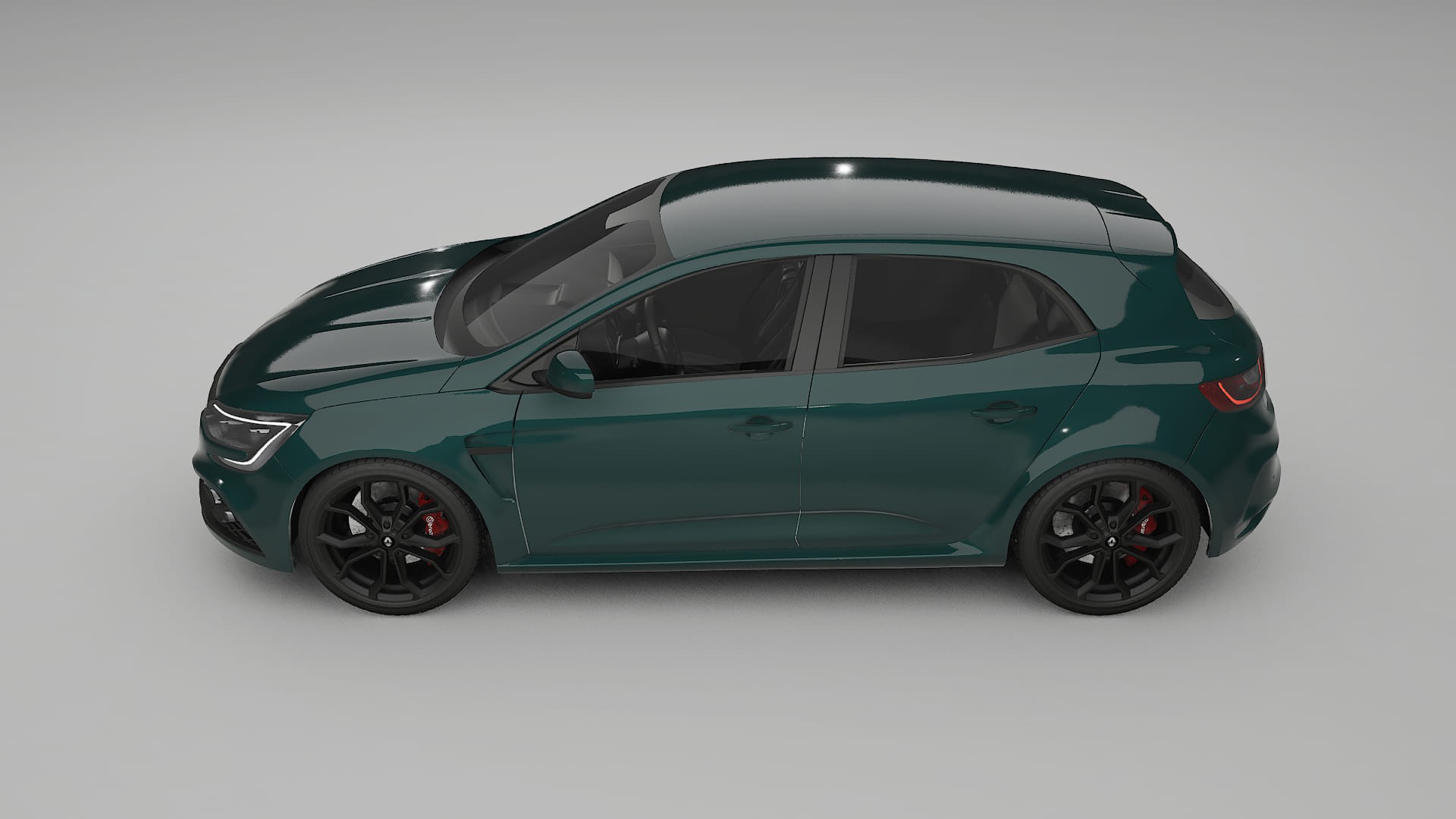 Renault Megane RS IV TPU Lakbeschermingsfolie | INFERNO Kleurveranderende PPF – Volledig Voorgesneden Kit