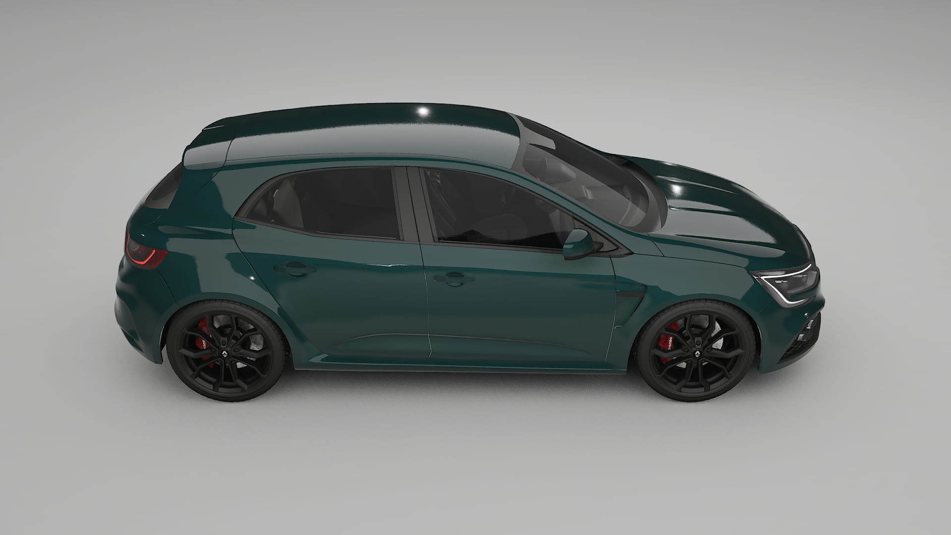 Renault Megane RS IV TPU Lakbeschermingsfolie | INFERNO Kleurveranderende PPF – Volledig Voorgesneden Kit