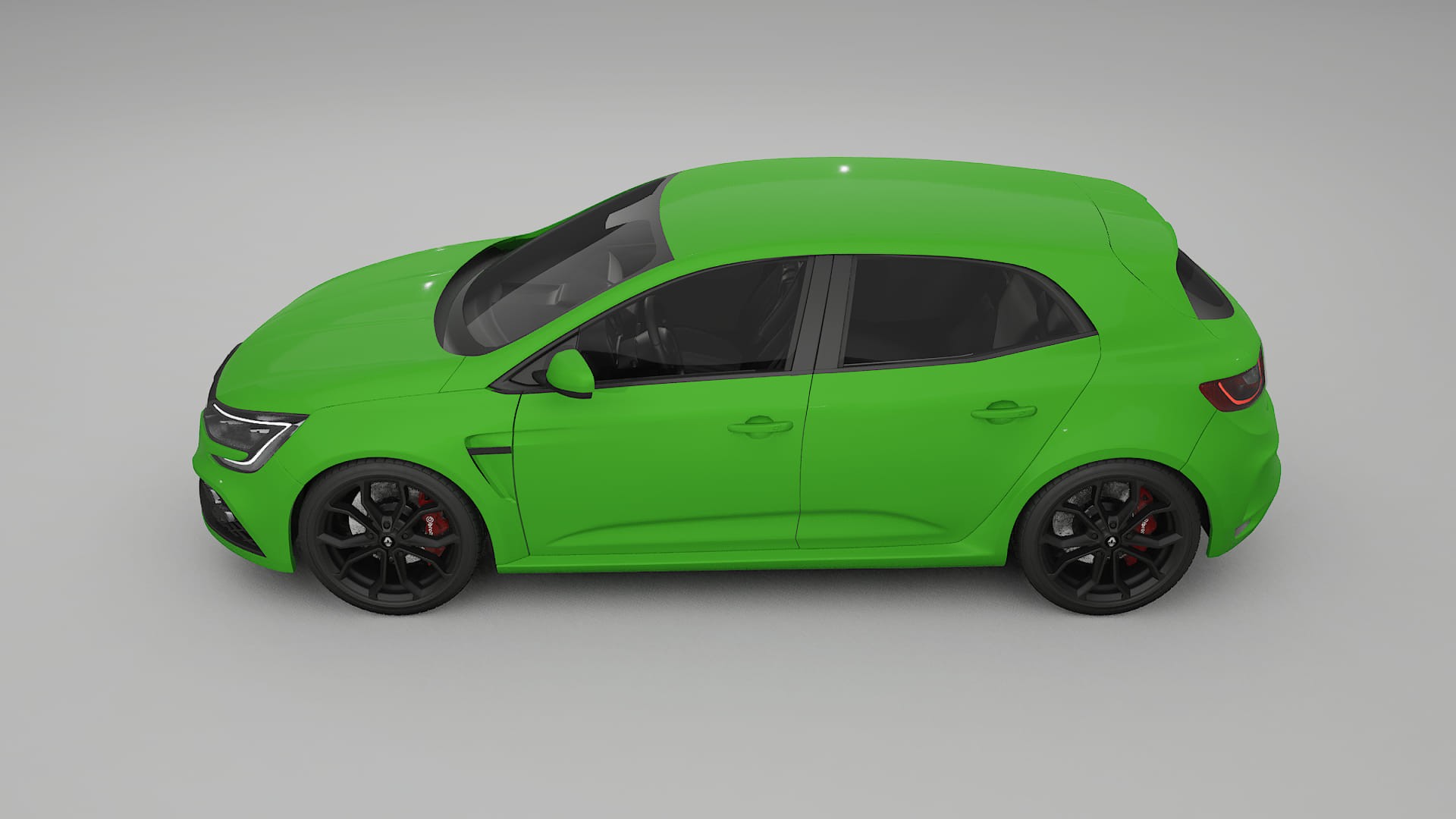 Renault Megane RS IV TPU Lakbeschermingsfolie | VENOM Kleurveranderende PPF – Volledig Voorgesneden Kit