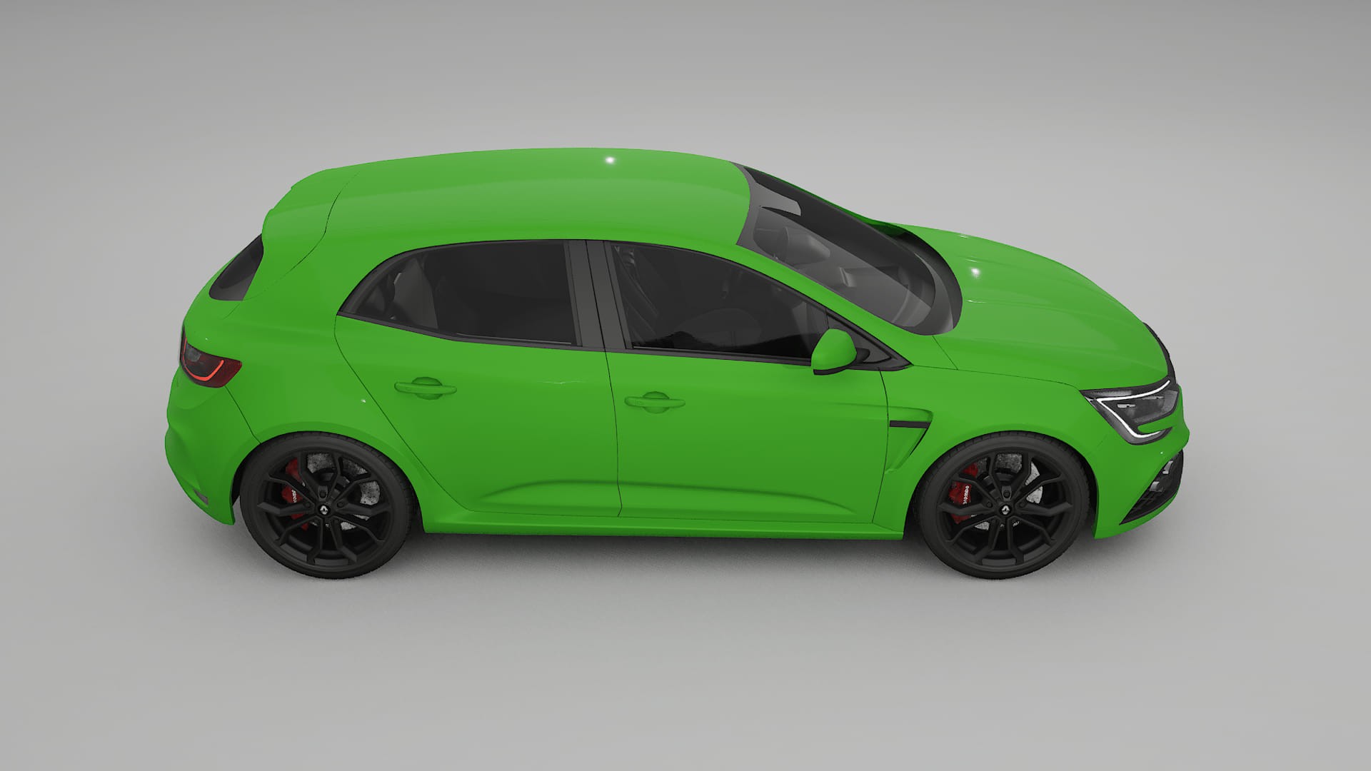 Renault Megane RS IV TPU Lakbeschermingsfolie | VENOM Kleurveranderende PPF – Volledig Voorgesneden Kit
