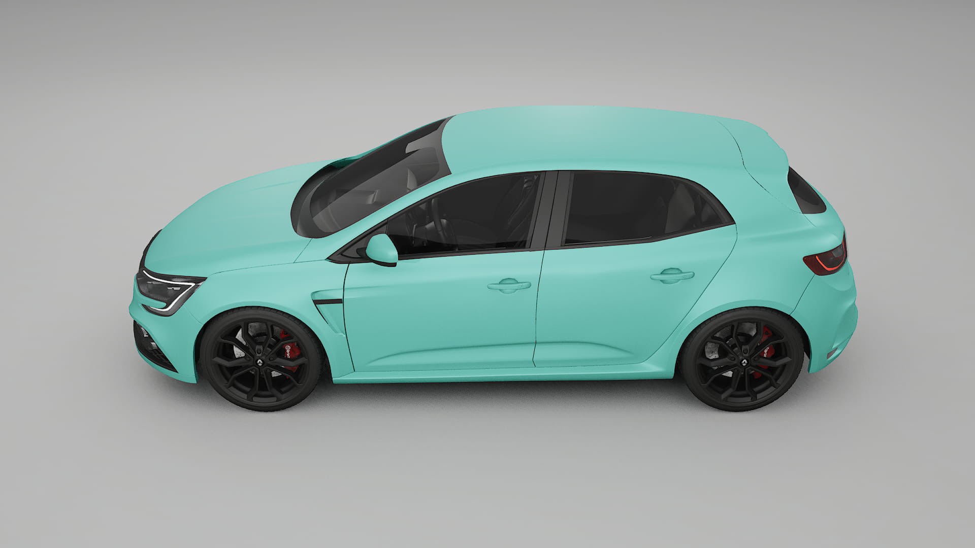 Renault Megane RS IV TPU Lakbeschermingsfolie | FROST Kleurveranderende PPF – Volledig Voorgesneden Kit