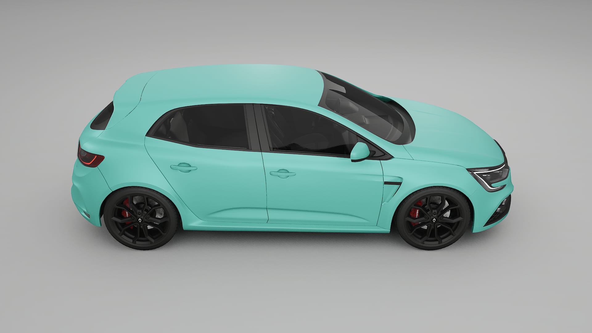 Renault Megane RS IV TPU Lakbeschermingsfolie | FROST Kleurveranderende PPF – Volledig Voorgesneden Kit