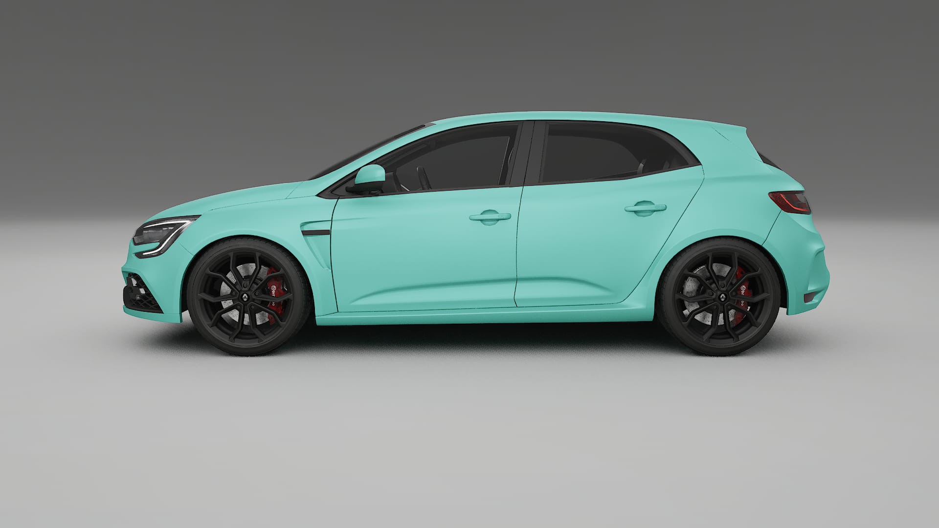 Renault Megane RS IV TPU Lakbeschermingsfolie | FROST Kleurveranderende PPF – Volledig Voorgesneden Kit