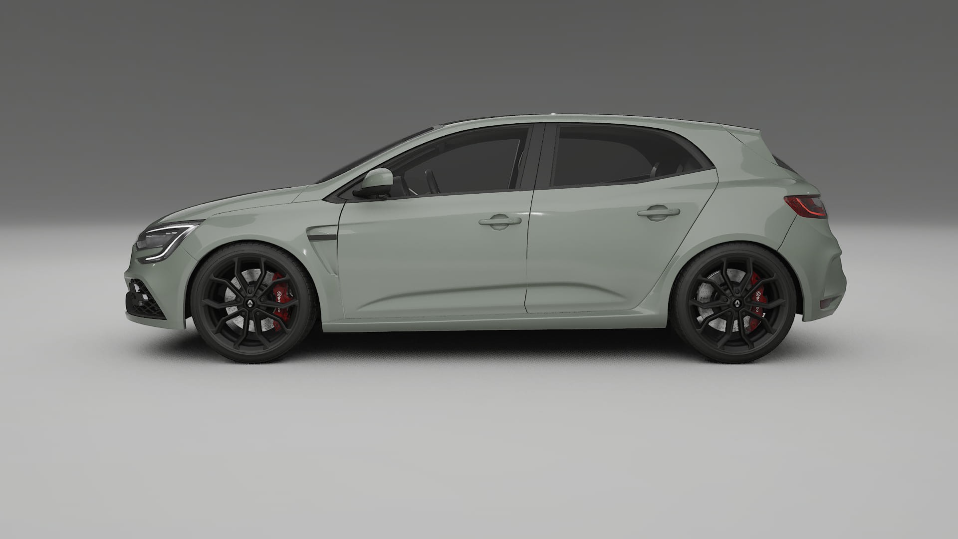 Renault Megane RS IV TPU Lakbeschermingsfolie | SLATE Kleurveranderende PPF – Volledig Voorgesneden Kit