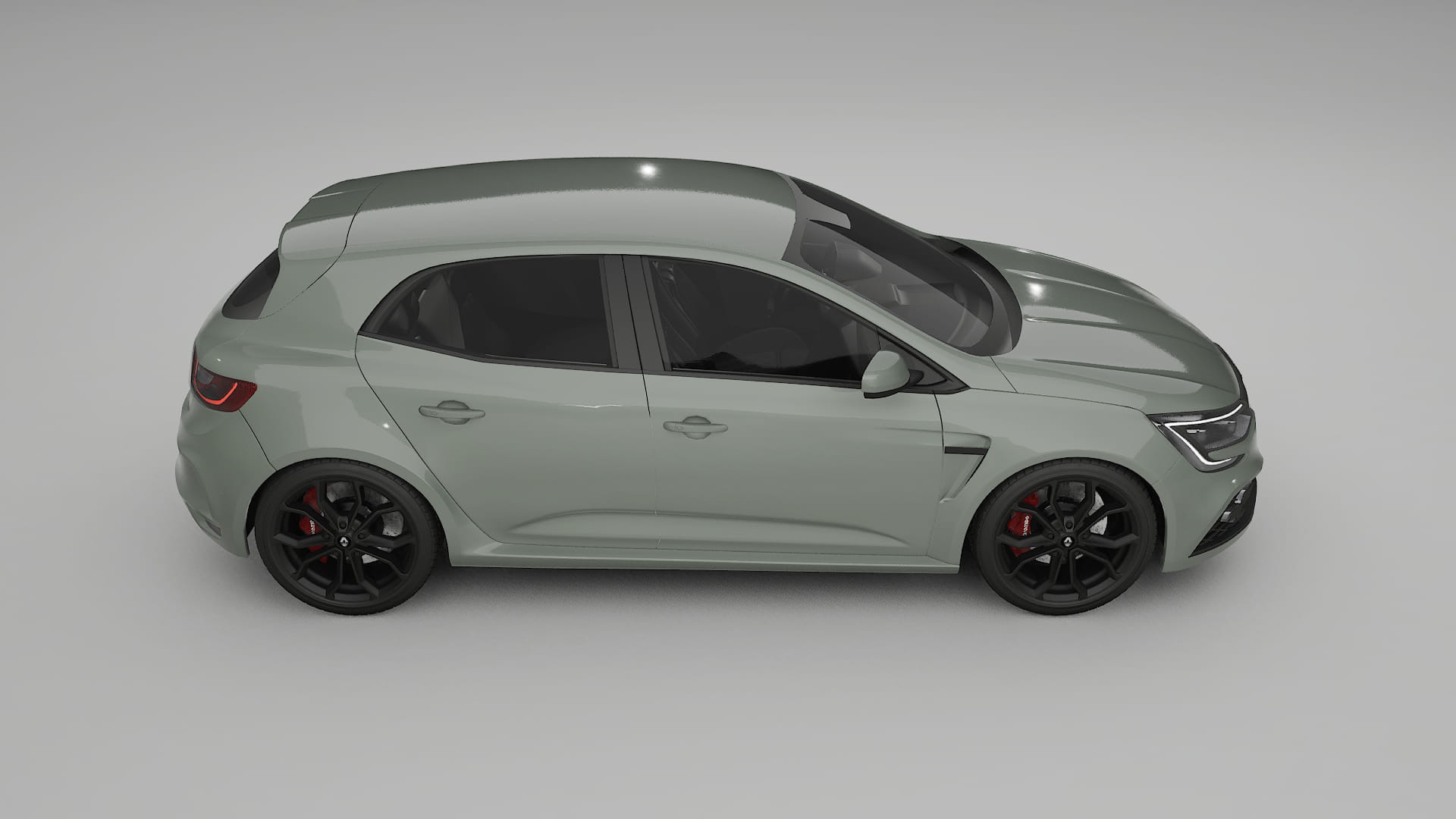 Renault Megane RS IV TPU Lakbeschermingsfolie | SLATE Kleurveranderende PPF – Volledig Voorgesneden Kit