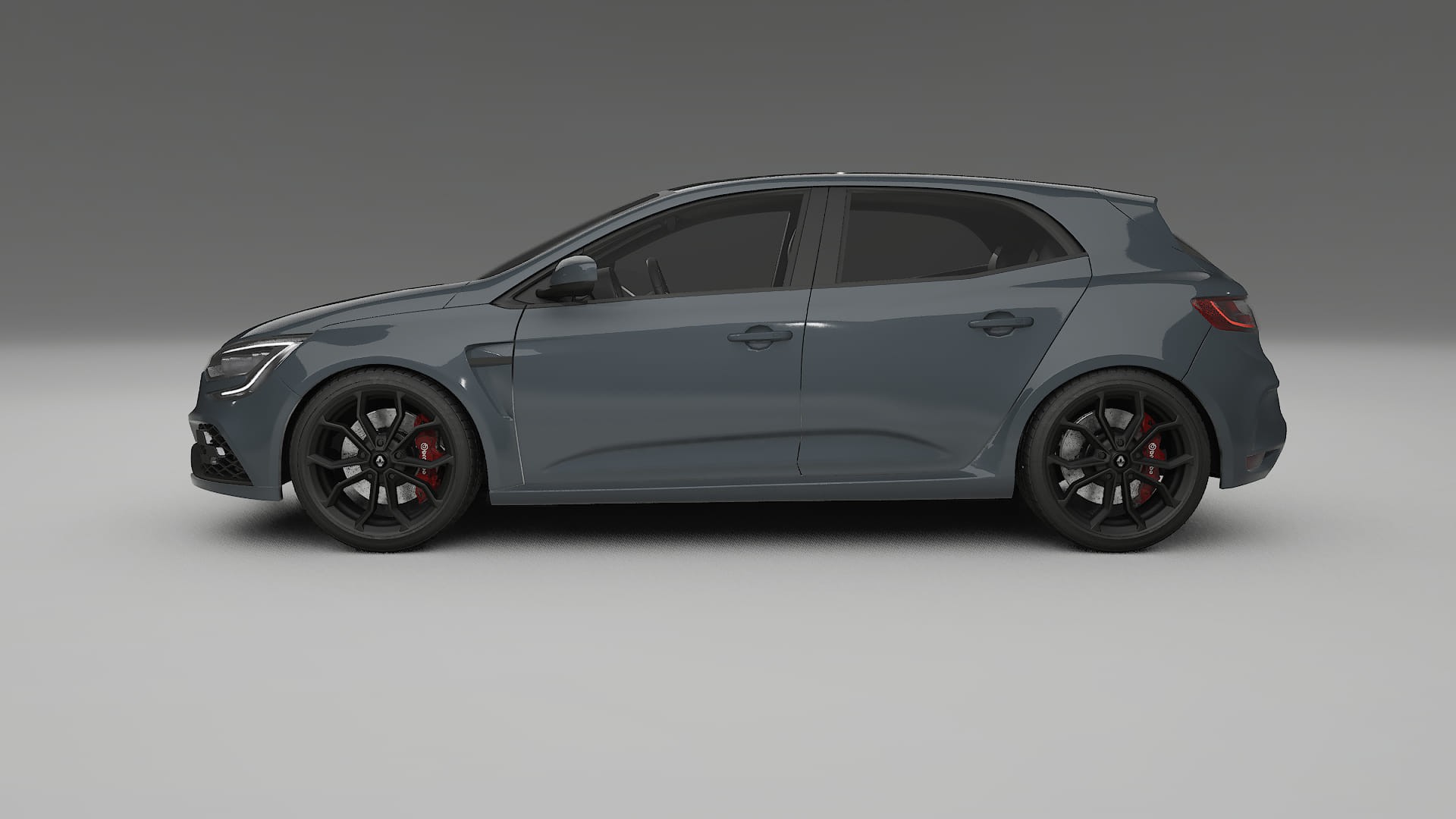 Renault Megane RS IV TPU Lakbeschermingsfolie | GRANITE Kleurveranderende PPF – Volledig Voorgesneden Kit