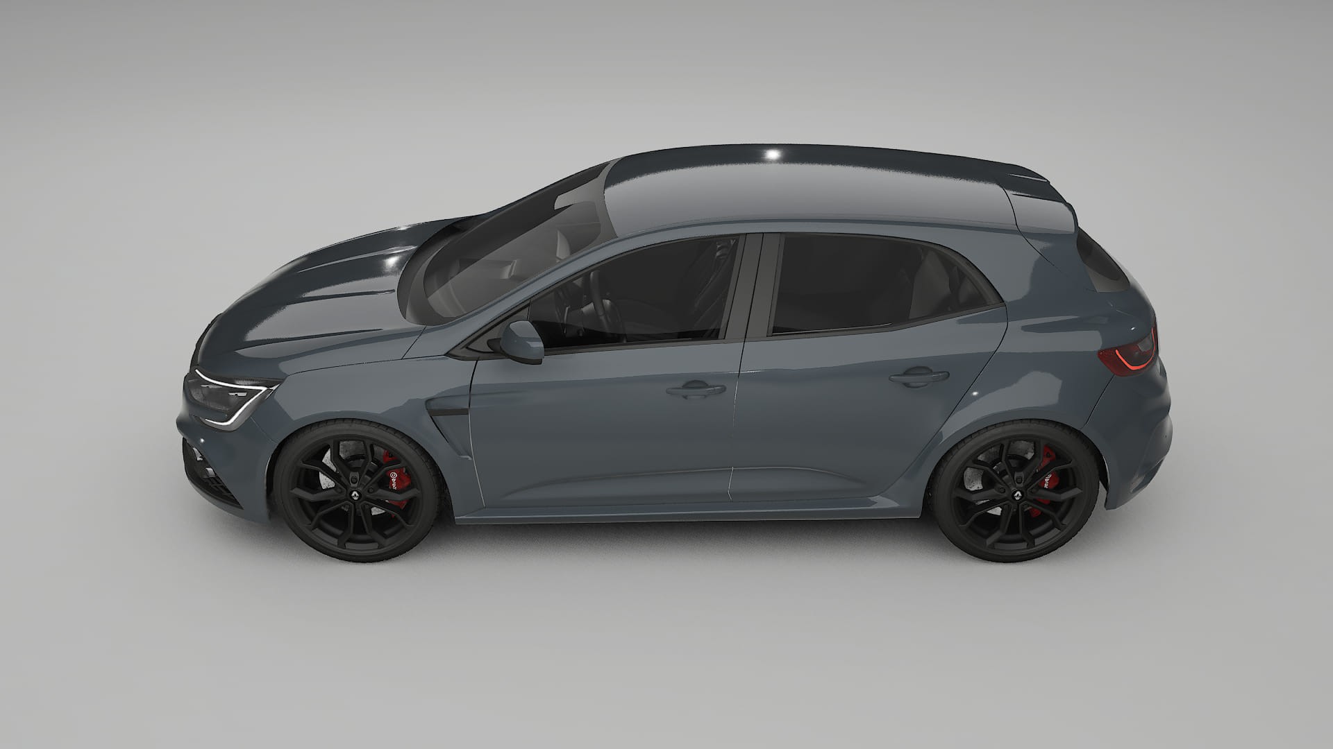 Renault Megane RS IV TPU Lakbeschermingsfolie | GRANITE Kleurveranderende PPF – Volledig Voorgesneden Kit
