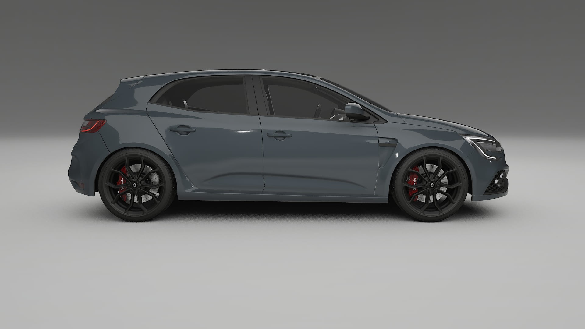 Renault Megane RS IV TPU Lakbeschermingsfolie | GRANITE Kleurveranderende PPF – Volledig Voorgesneden Kit