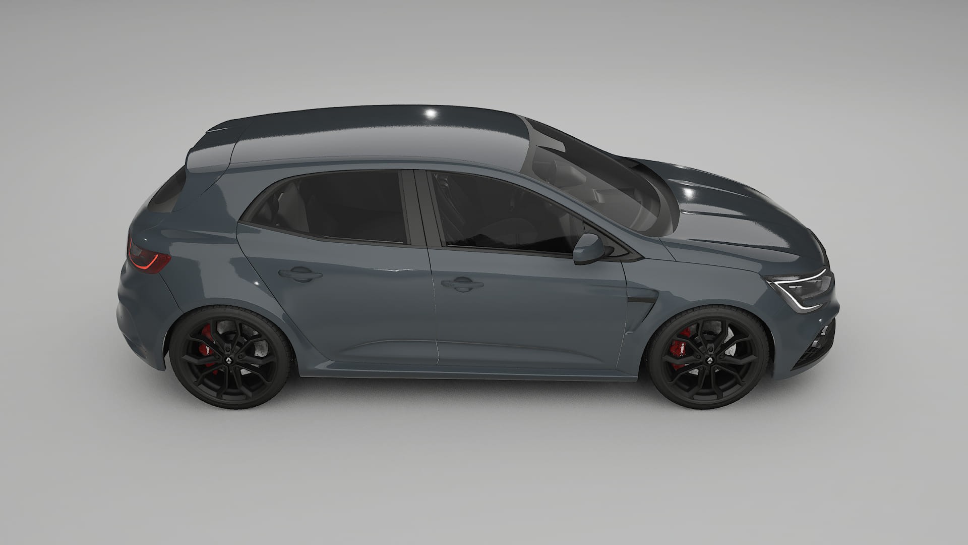 Renault Megane RS IV TPU Lakbeschermingsfolie | GRANITE Kleurveranderende PPF – Volledig Voorgesneden Kit