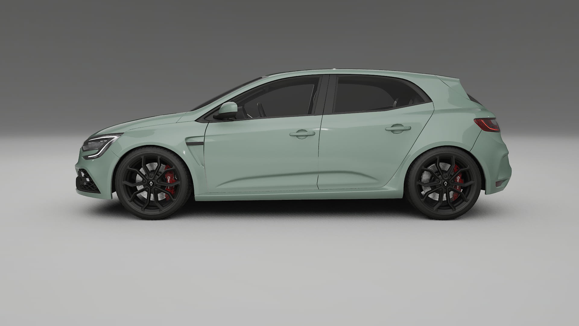 Renault Megane RS IV TPU Lakbeschermingsfolie | CINDER Kleurveranderende PPF – Volledig Voorgesneden Kit