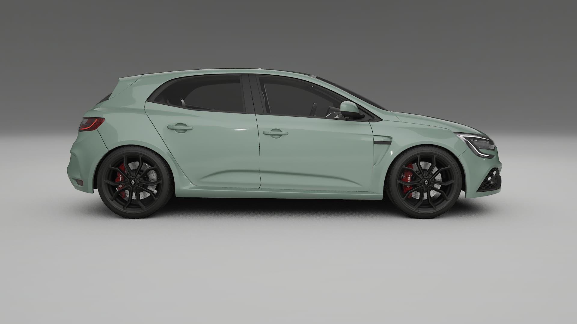 Renault Megane RS IV TPU Lakbeschermingsfolie | CINDER Kleurveranderende PPF – Volledig Voorgesneden Kit