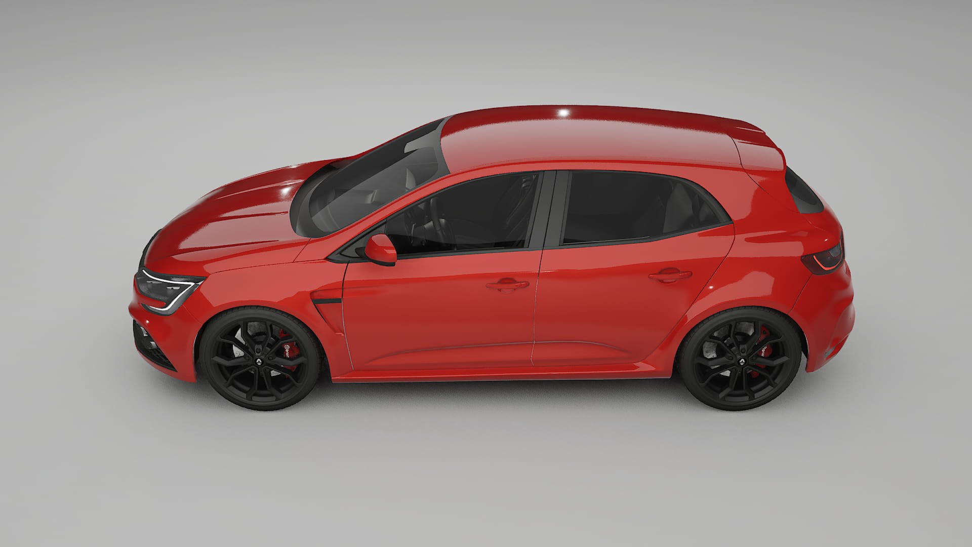 Renault Megane RS IV TPU Lakbeschermingsfolie | BLAZE Kleurveranderende PPF – Volledig Voorgesneden Kit