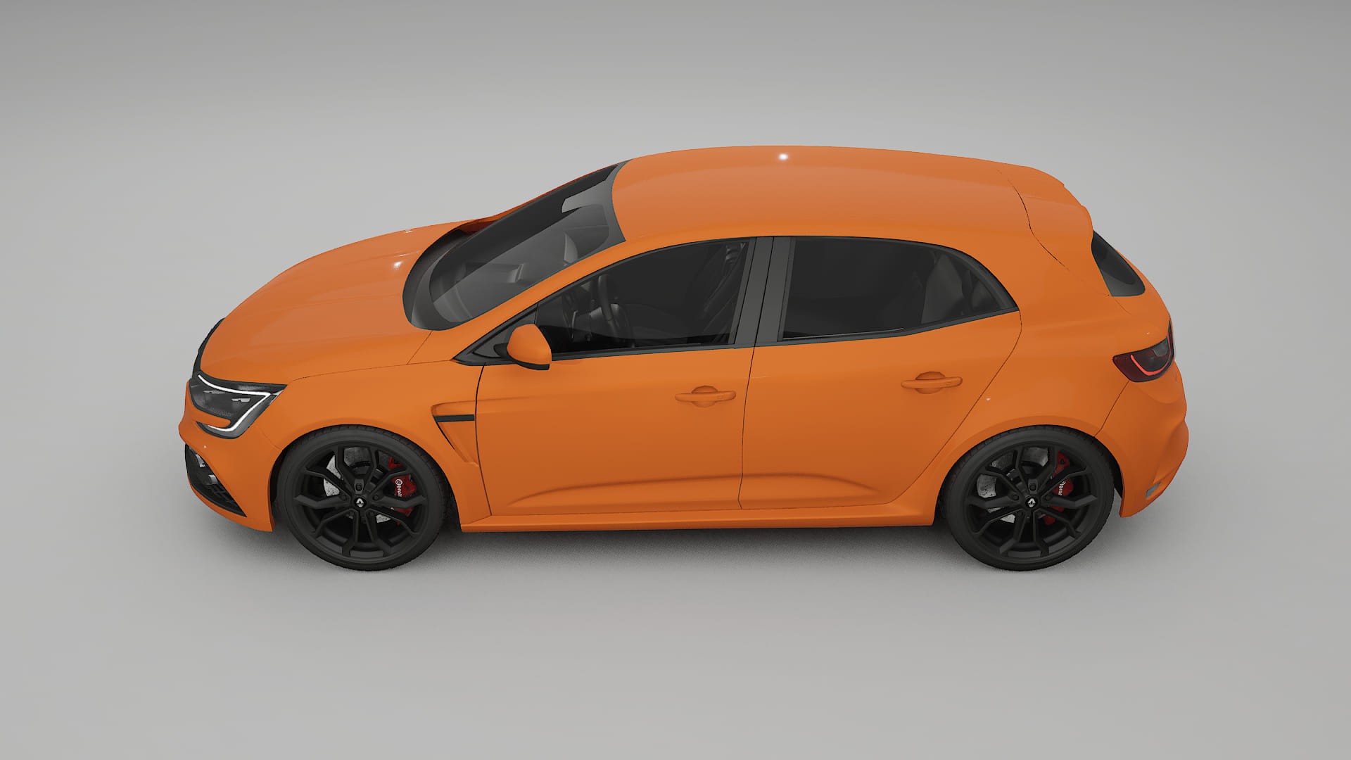 Renault Megane RS IV TPU Lakbeschermingsfolie | ROCKET Kleurveranderende PPF – Volledig Voorgesneden Kit
