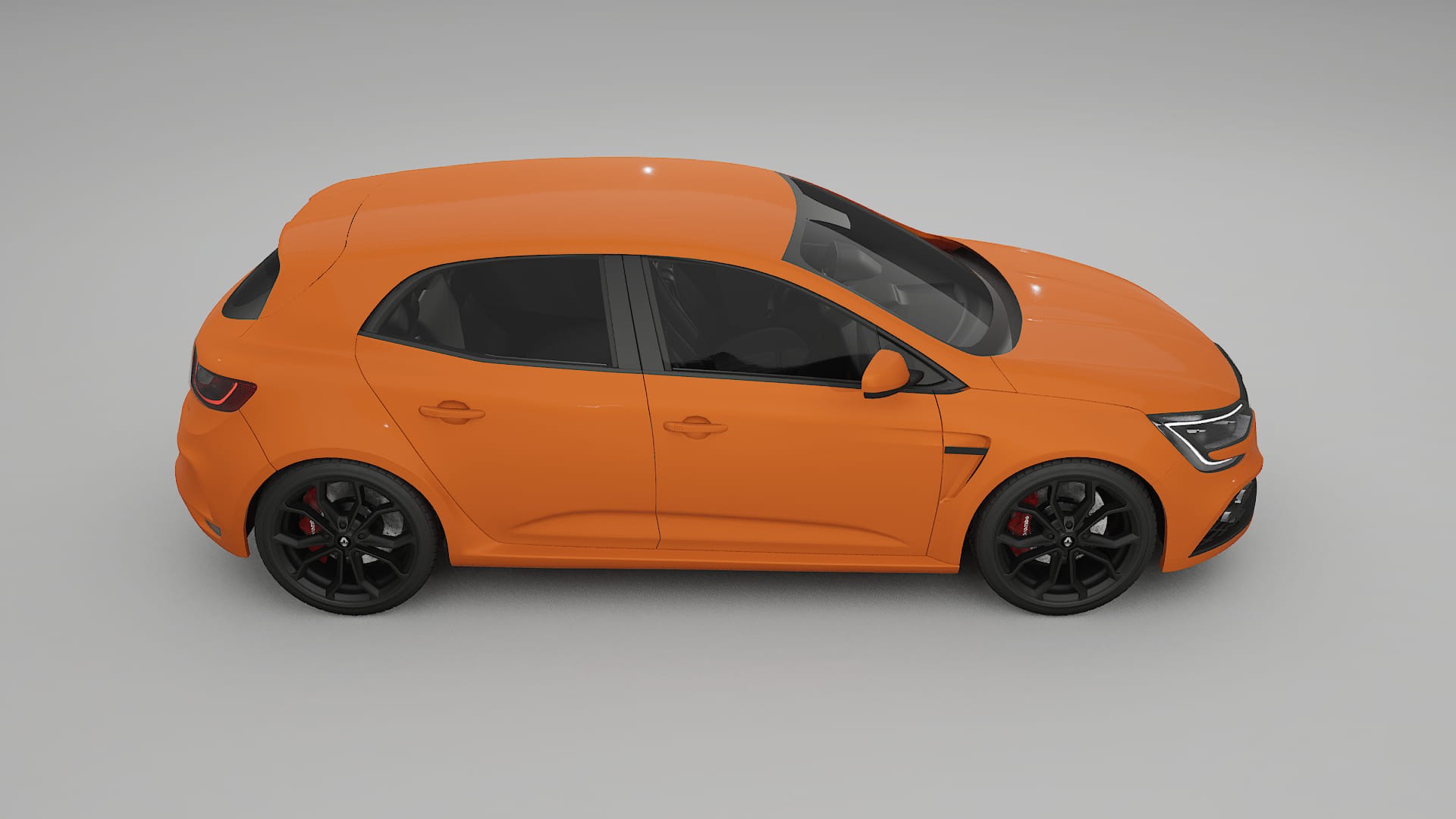 Renault Megane RS IV TPU Lakbeschermingsfolie | ROCKET Kleurveranderende PPF – Volledig Voorgesneden Kit