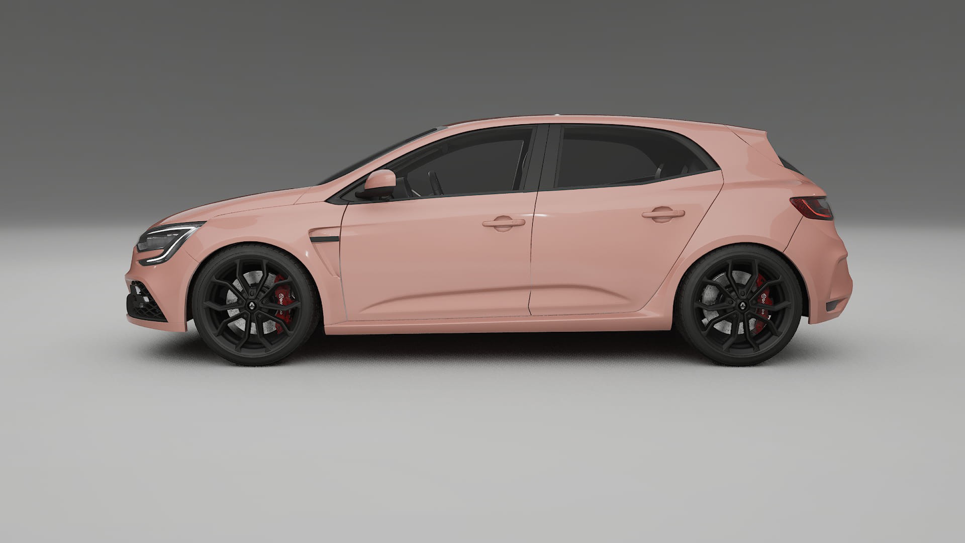Renault Megane RS IV TPU Lakbeschermingsfolie | BLUSH Kleurveranderende PPF – Volledig Voorgesneden Kit