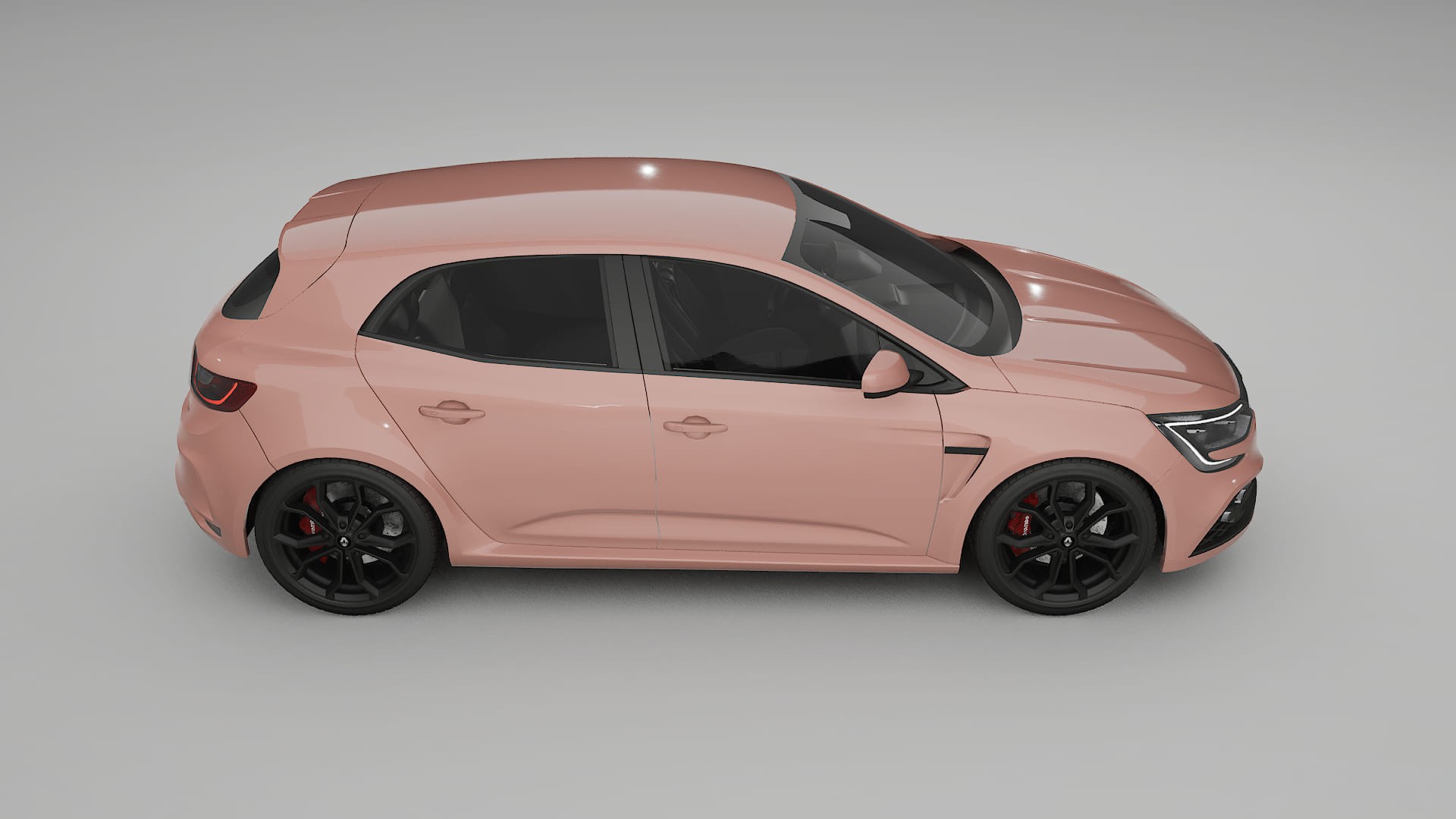 Renault Megane RS IV TPU Lakbeschermingsfolie | BLUSH Kleurveranderende PPF – Volledig Voorgesneden Kit