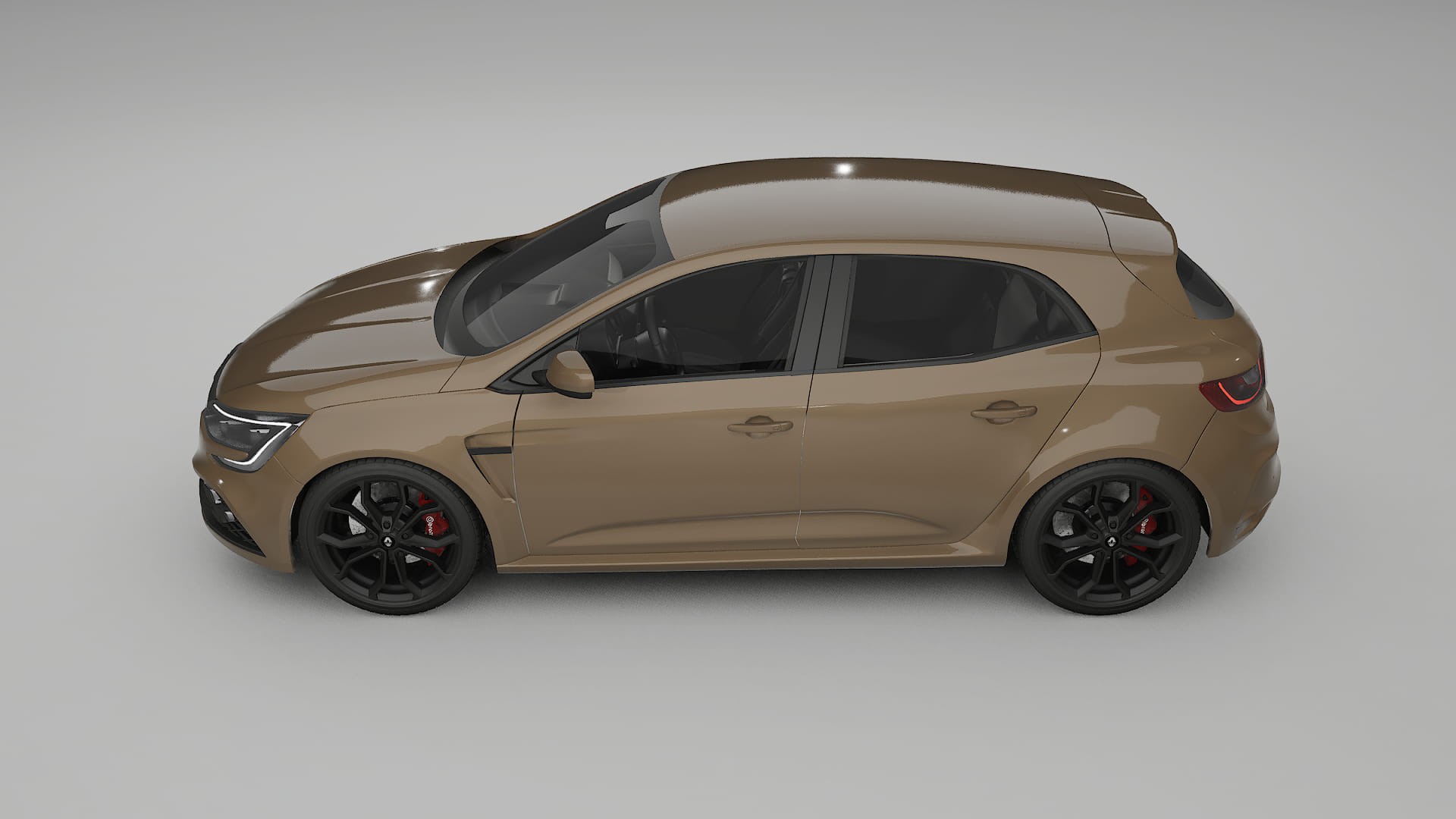 Renault Megane RS IV TPU Lakbeschermingsfolie | SAHARA Kleurveranderende PPF – Volledig Voorgesneden Kit