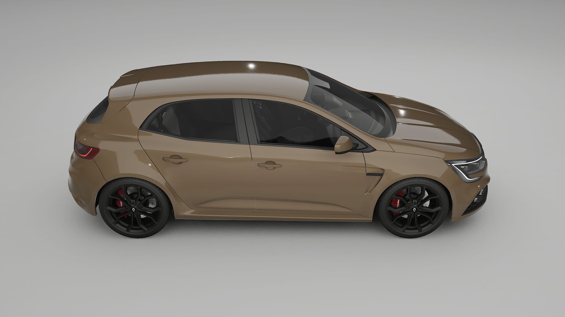 Renault Megane RS IV TPU Lakbeschermingsfolie | SAHARA Kleurveranderende PPF – Volledig Voorgesneden Kit