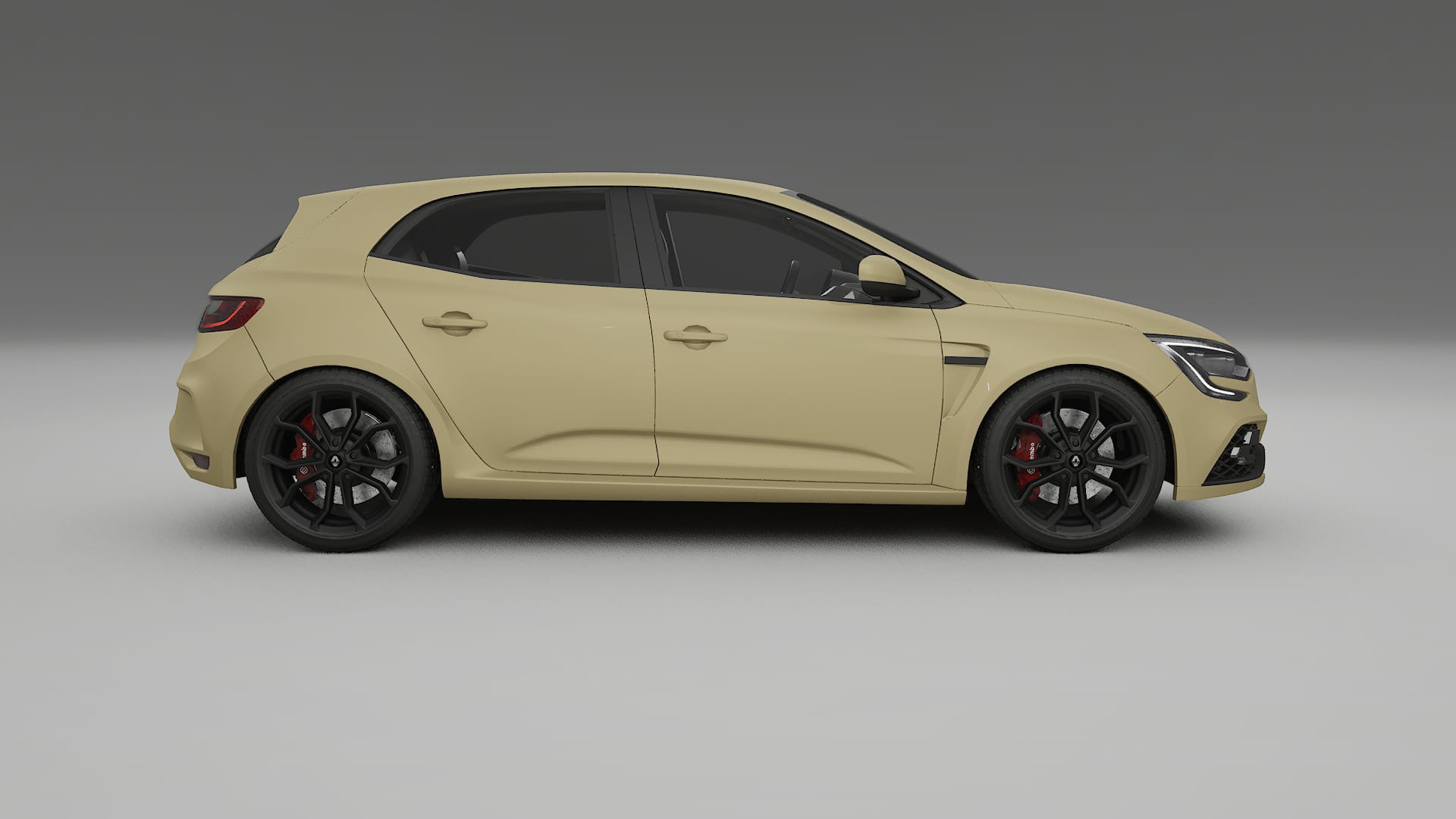 Renault Megane RS IV TPU Lakbeschermingsfolie | SAND Kleurveranderende PPF – Volledig Voorgesneden Kit