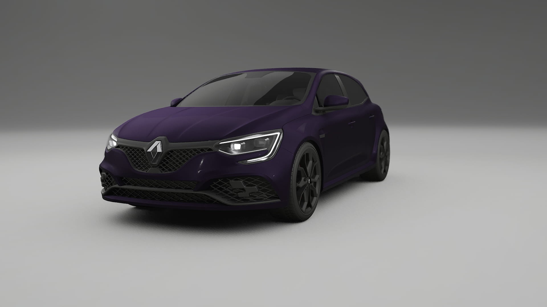 Renault Megane RS IV TPU Lakbeschermingsfolie | VIOLET Kleurveranderende PPF – Volledig Voorgesneden Kit