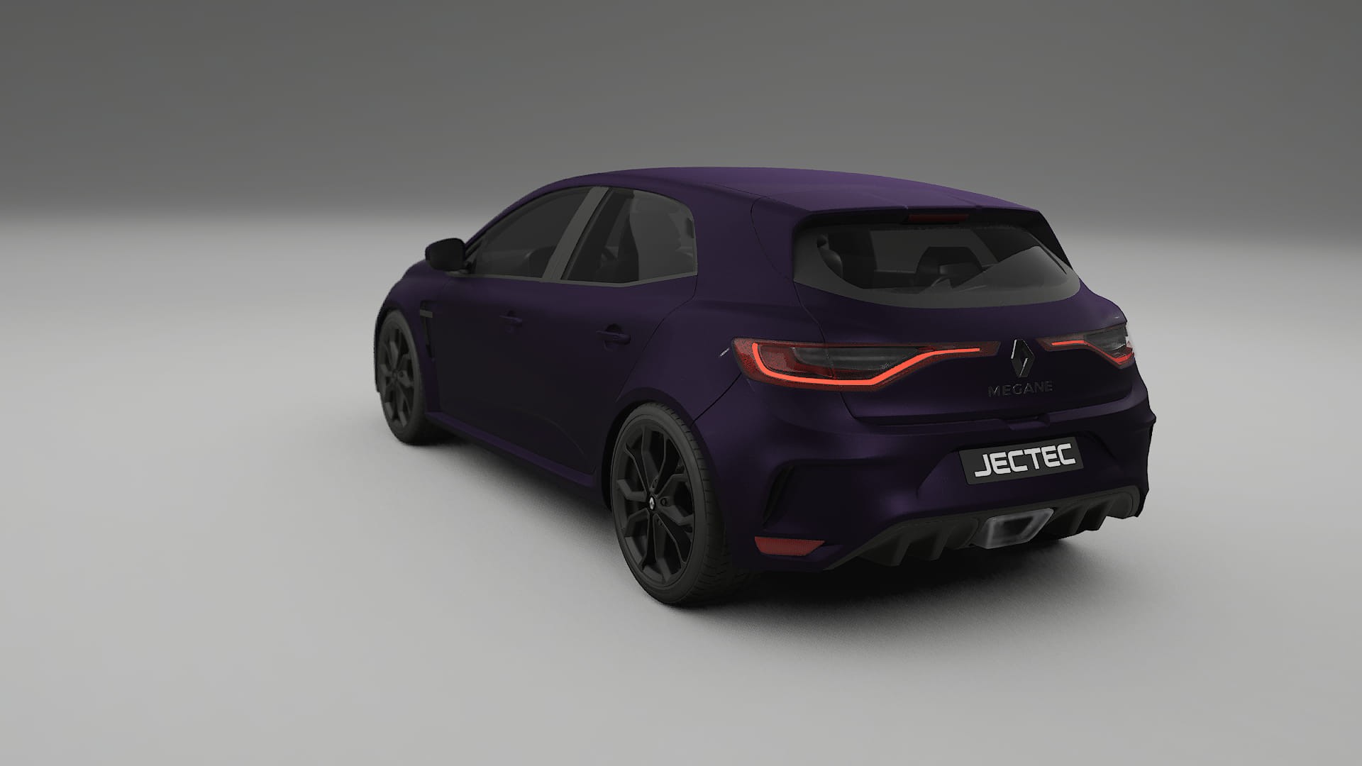 Renault Megane RS IV TPU Lakbeschermingsfolie | VIOLET Kleurveranderende PPF – Volledig Voorgesneden Kit